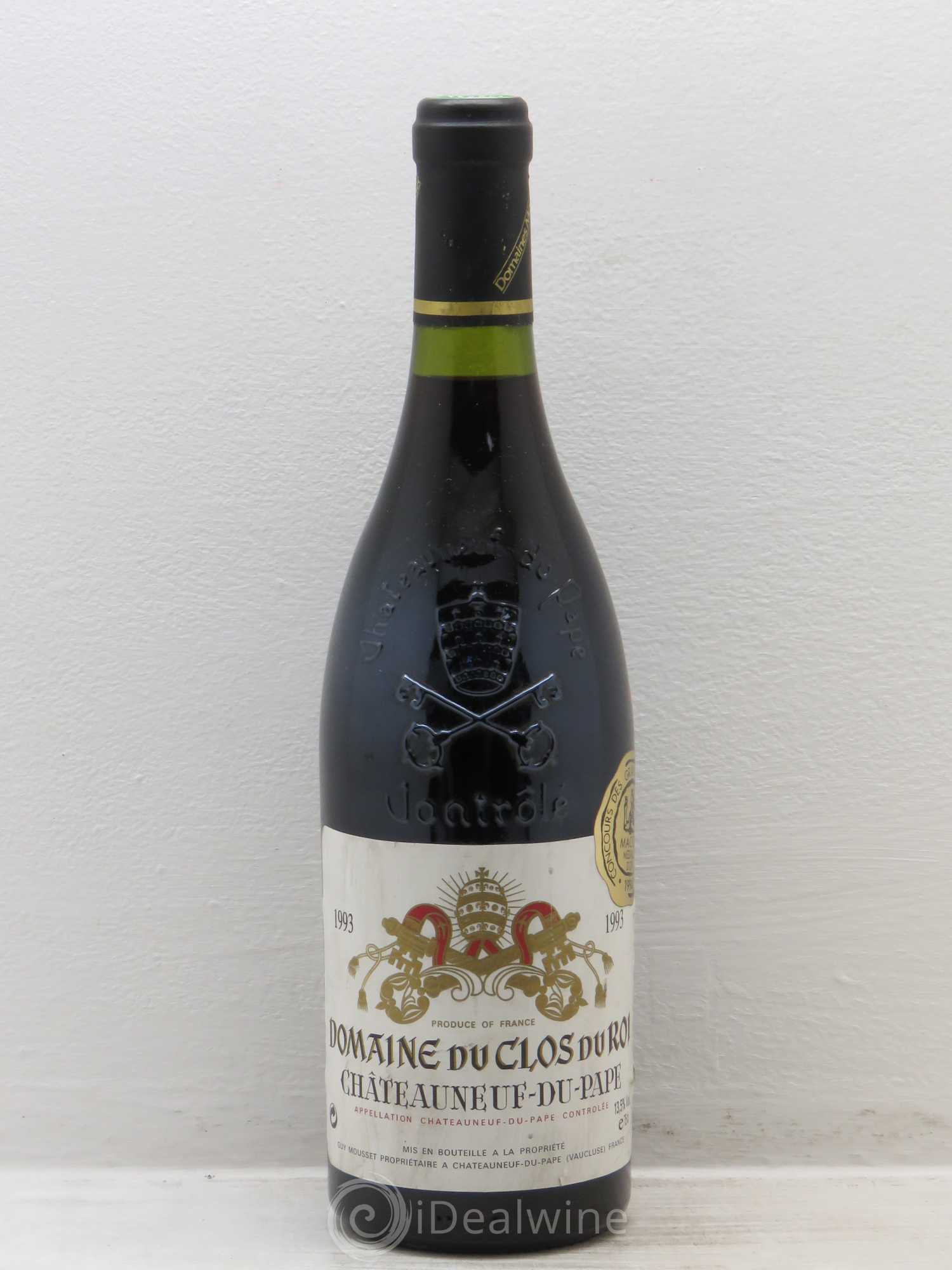 Châteauneuf-du-Pape Clos du Roi 1993 - Lot de 1 bouteille - 0