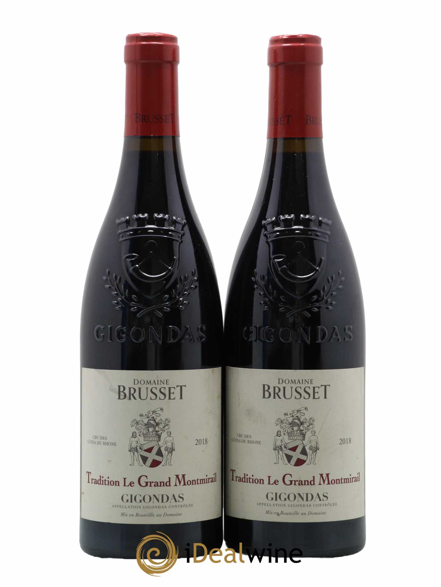 Gigondas Domaine Brusset Tradition Le Grand Montmirail 2018 - Lot de 2 bouteilles - 0
