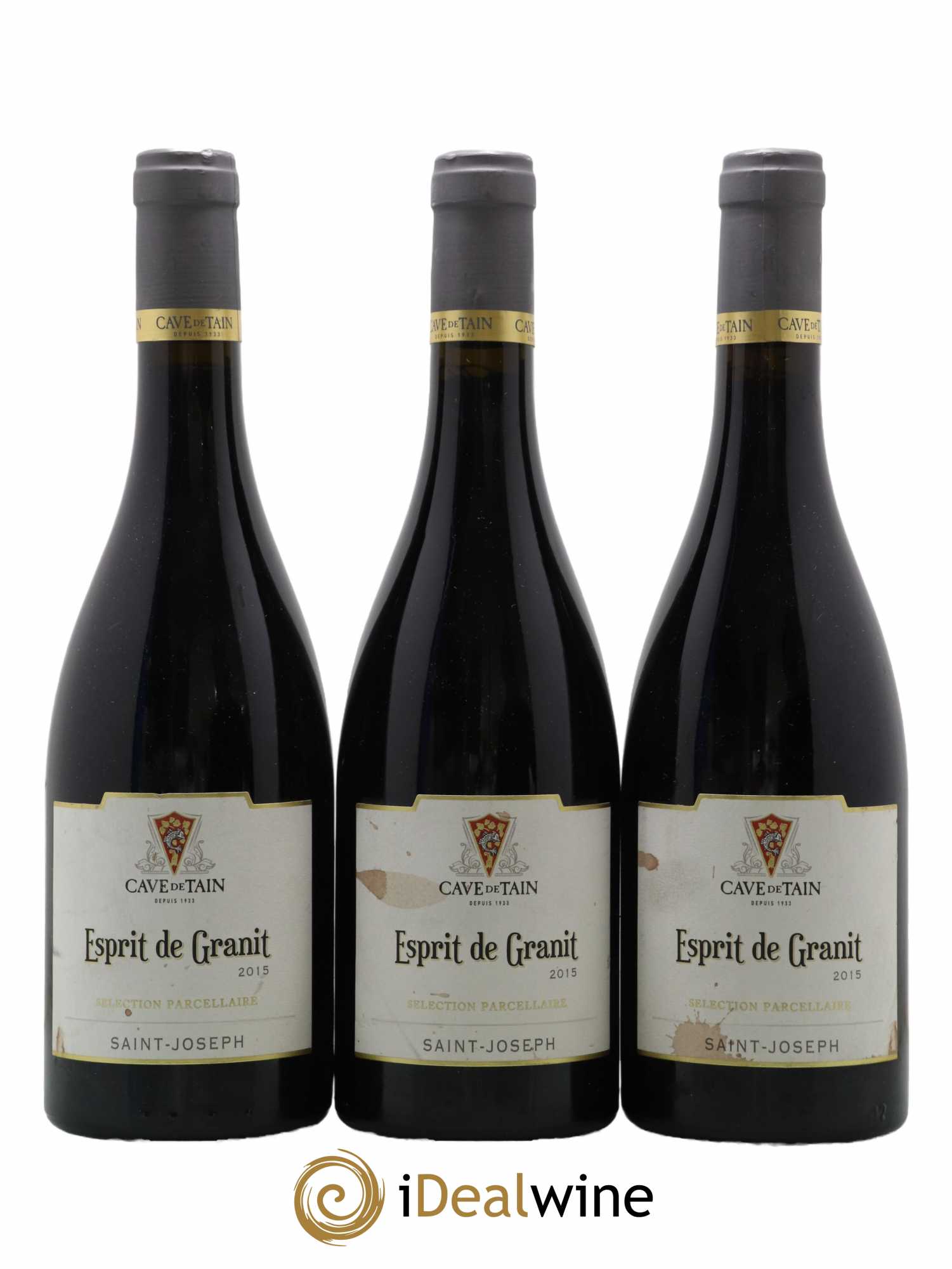 Saint-Joseph Esprit De Granit Cave De Tain 2015 - Lot de 3 bouteilles - 0