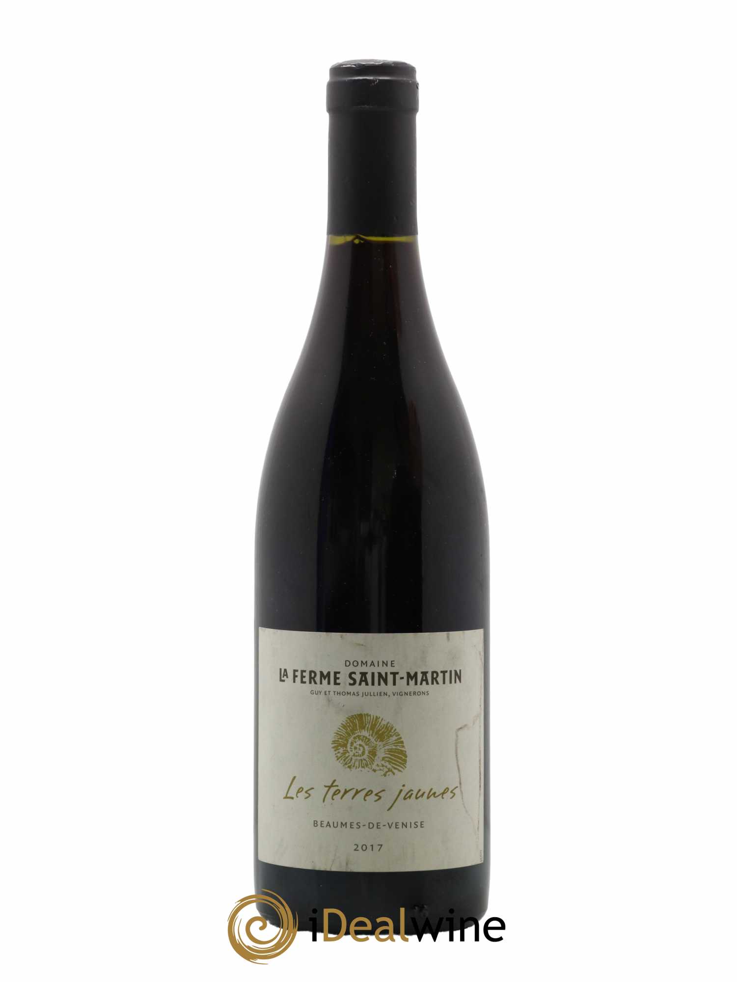 Beaumes-de-Venise Les Terres Jaunes La Ferme Saint-Martin (Domaine) 2017 - Lot de 1 bouteille - 0