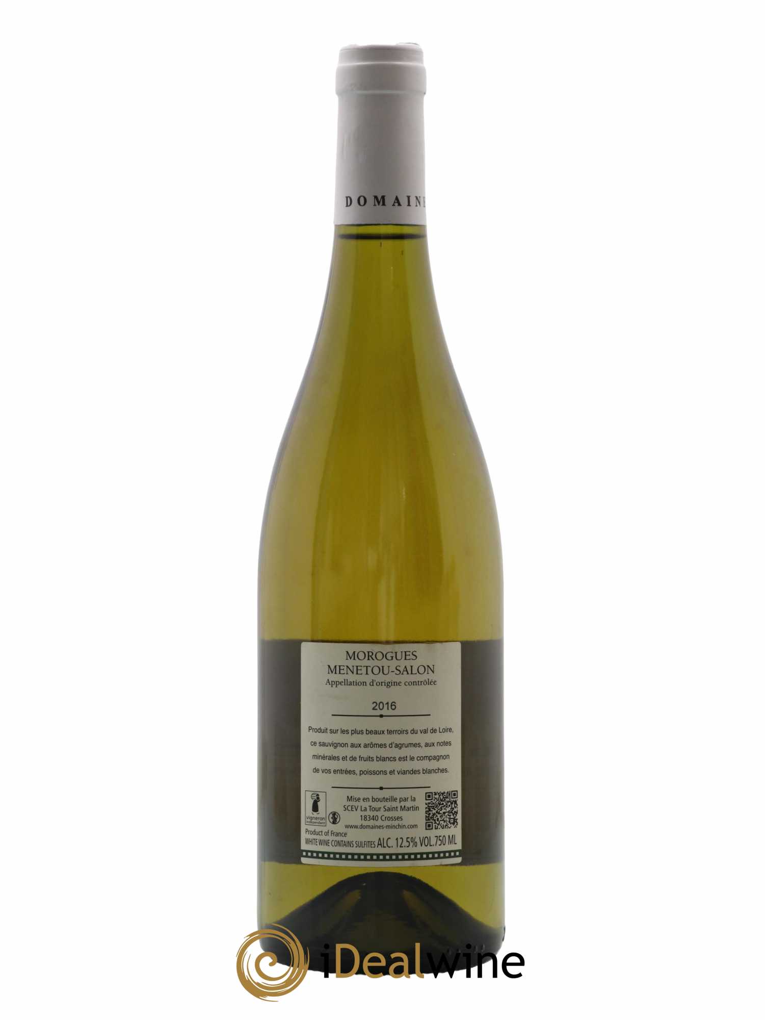 Menetou-Salon Tour Saint Martin Morogues 2016 - Lot de 1 bouteille - 1