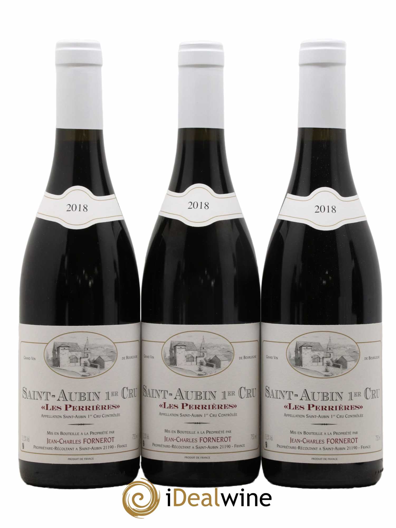 Saint-Aubin 1er Cru Les Perrières Domaine Fornerot 2018 - Lot de 6 bouteilles - 2