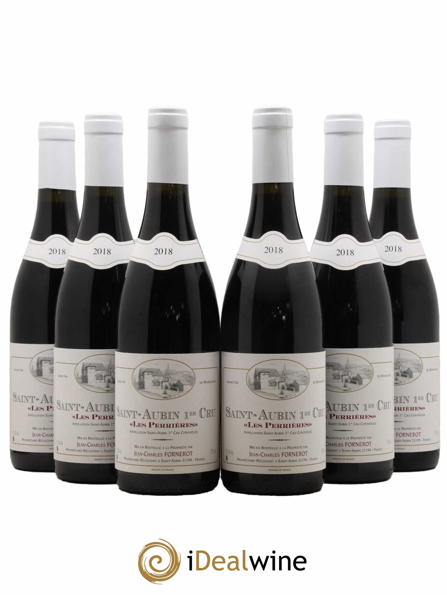 Saint-Aubin 1er Cru Les Perrières Domaine Fornerot 2018 - Lot de 6 bouteilles - 0