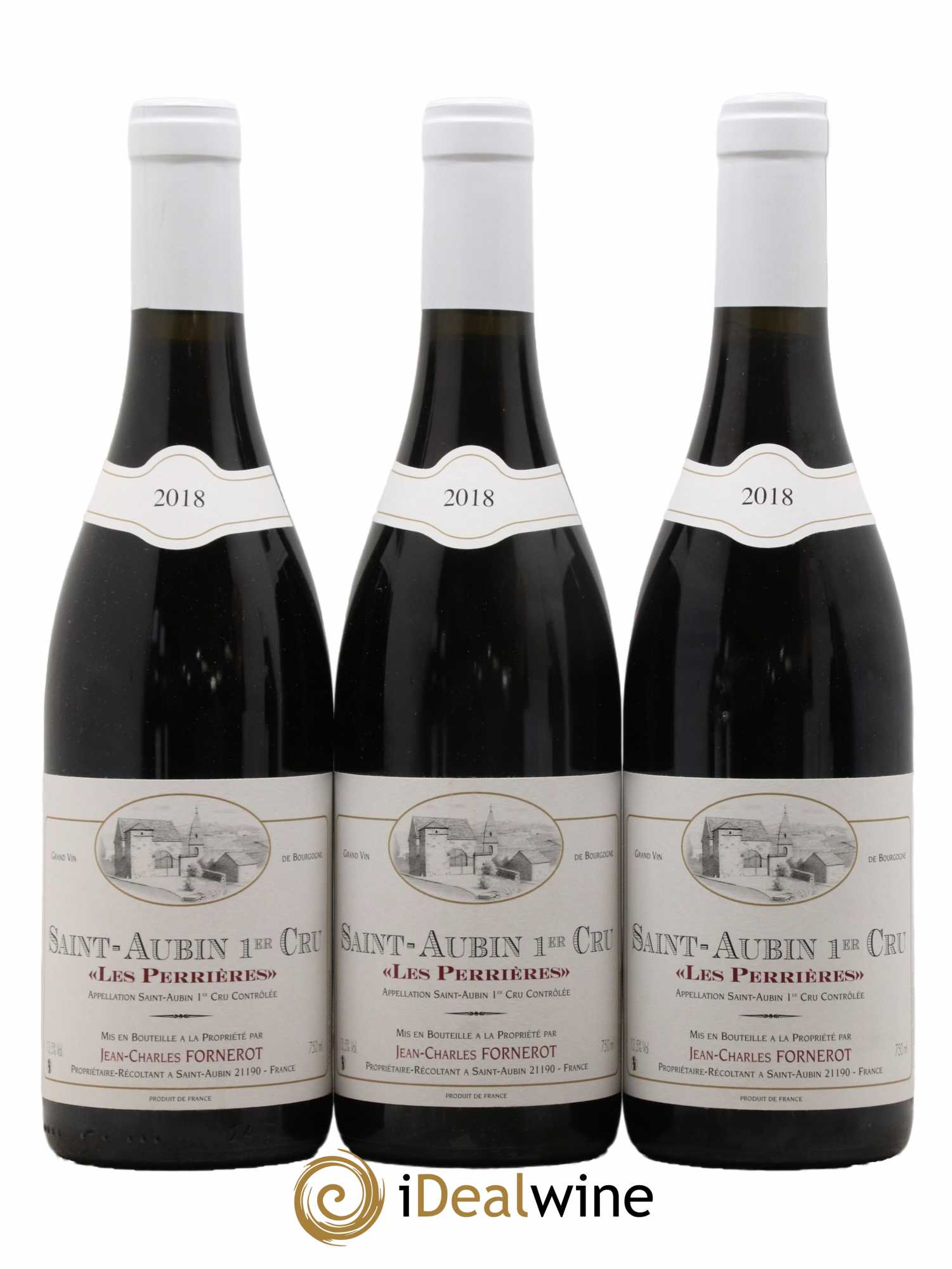 Saint-Aubin 1er Cru Les Perrières Domaine Fornerot 2018 - Lot de 6 bouteilles - 2