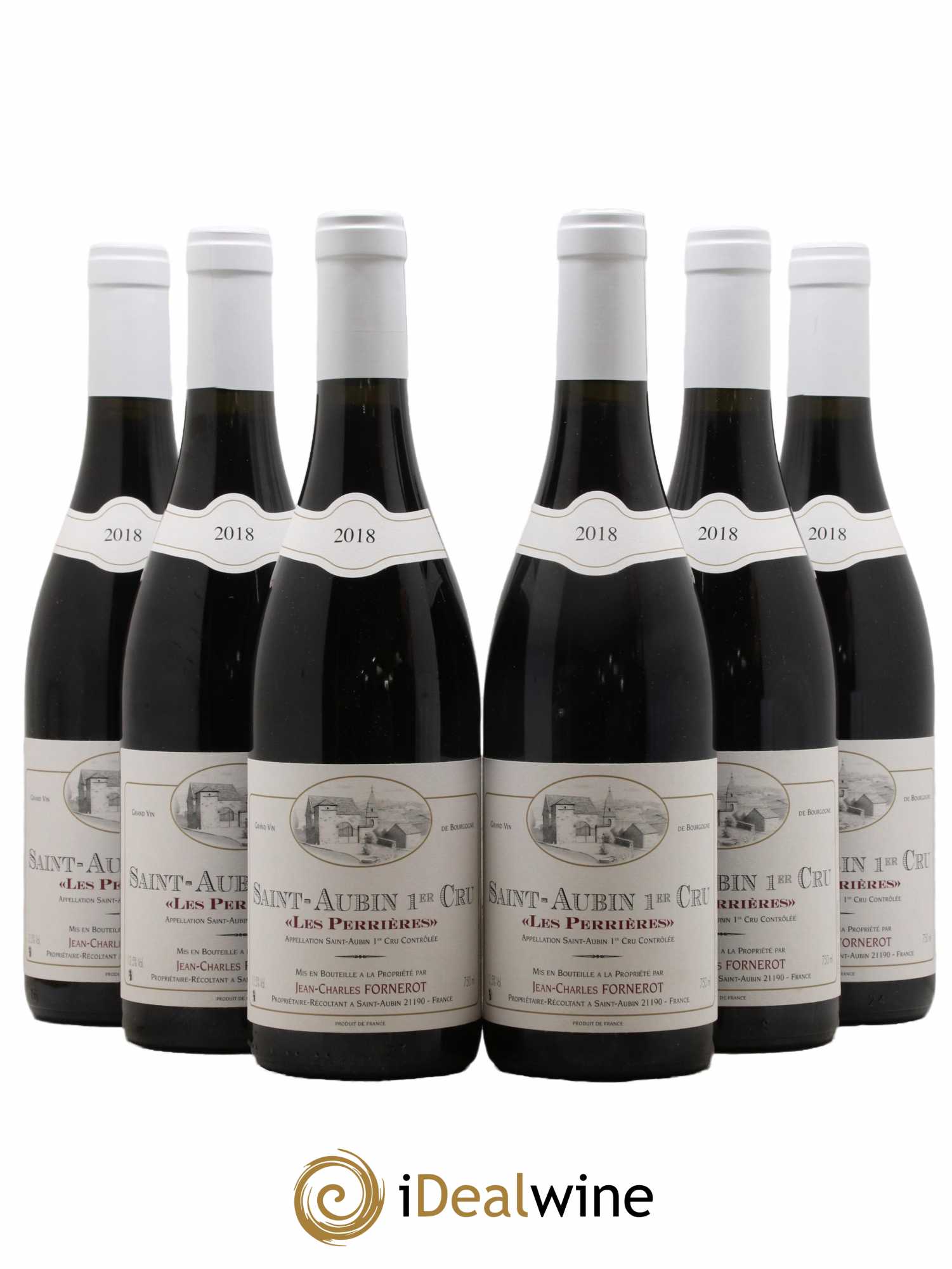 Saint-Aubin 1er Cru Les Perrières Domaine Fornerot 2018 - Lot de 6 bouteilles - 0