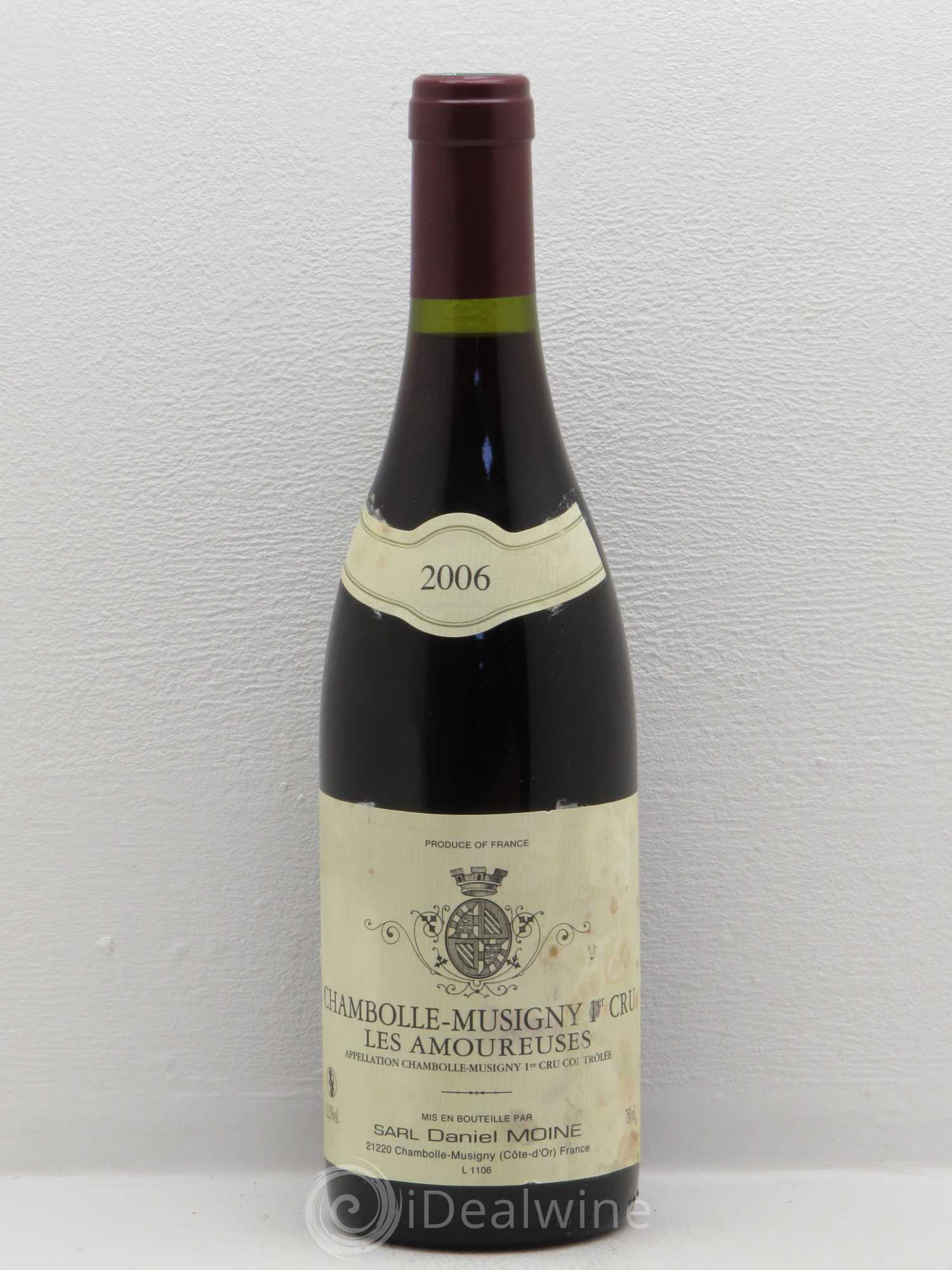 Chambolle-Musigny 1er Cru Les Amoureuses Daniel Moine 2006 - Posten von 1 Flasche - 0