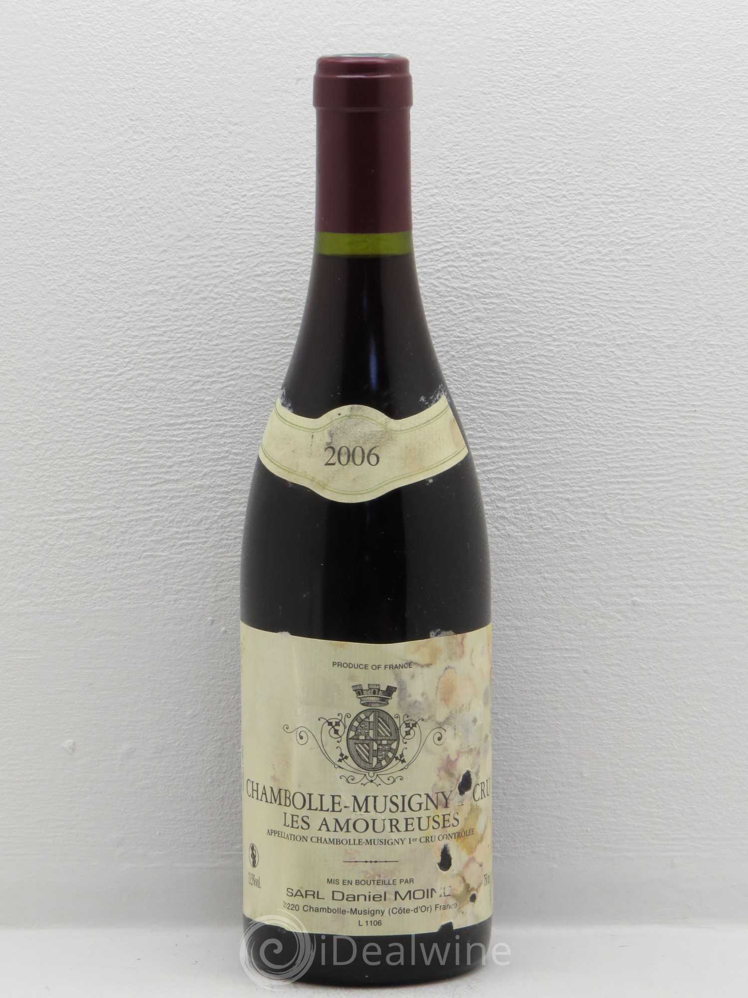 Chambolle-Musigny 1er Cru Les Amoureuses Daniel Moine 2006 - Posten von 1 Flasche - 0