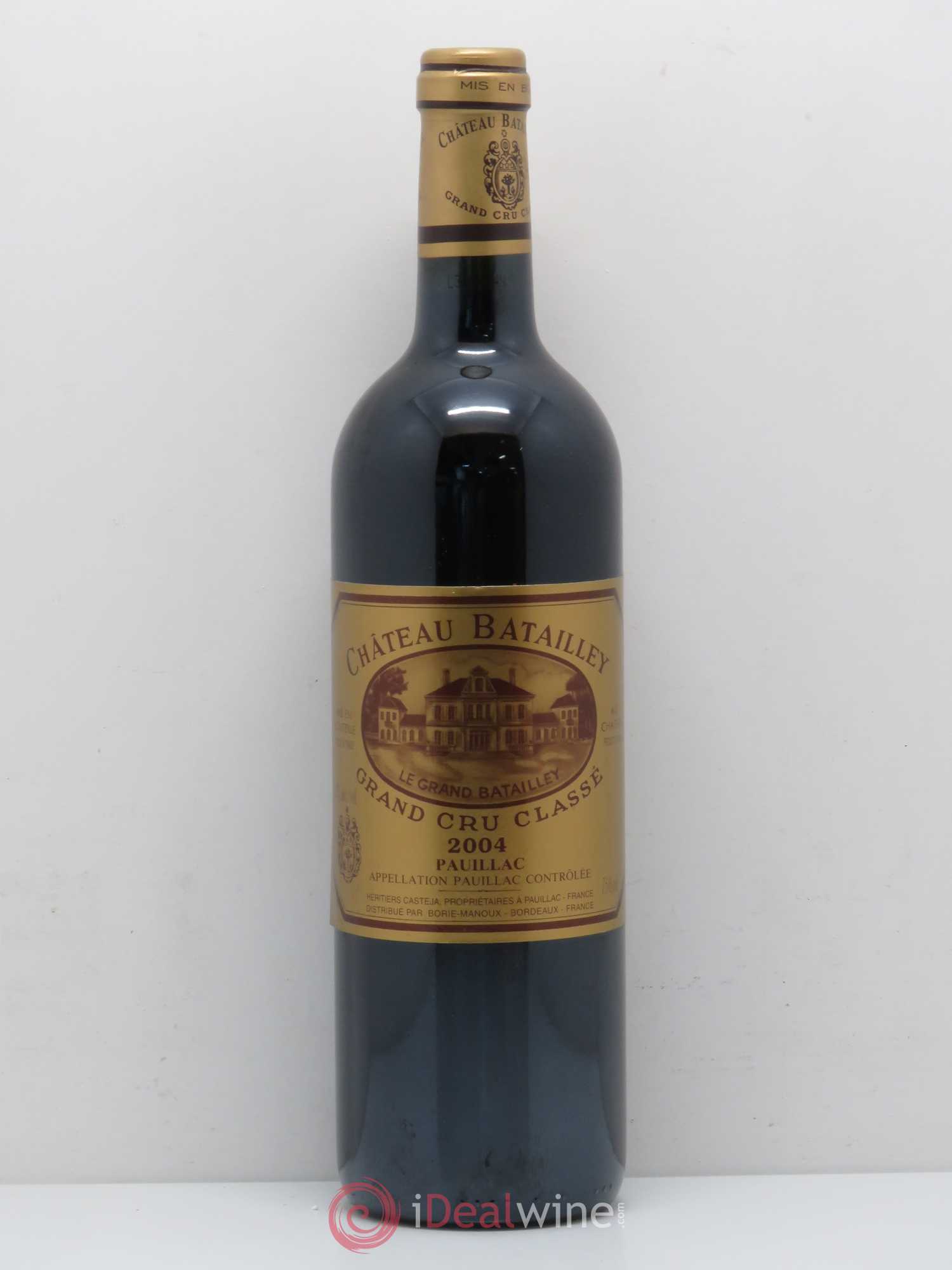 Château Batailley 5ème Grand Cru Classé 2004 - Lot de 1 bouteille - 0
