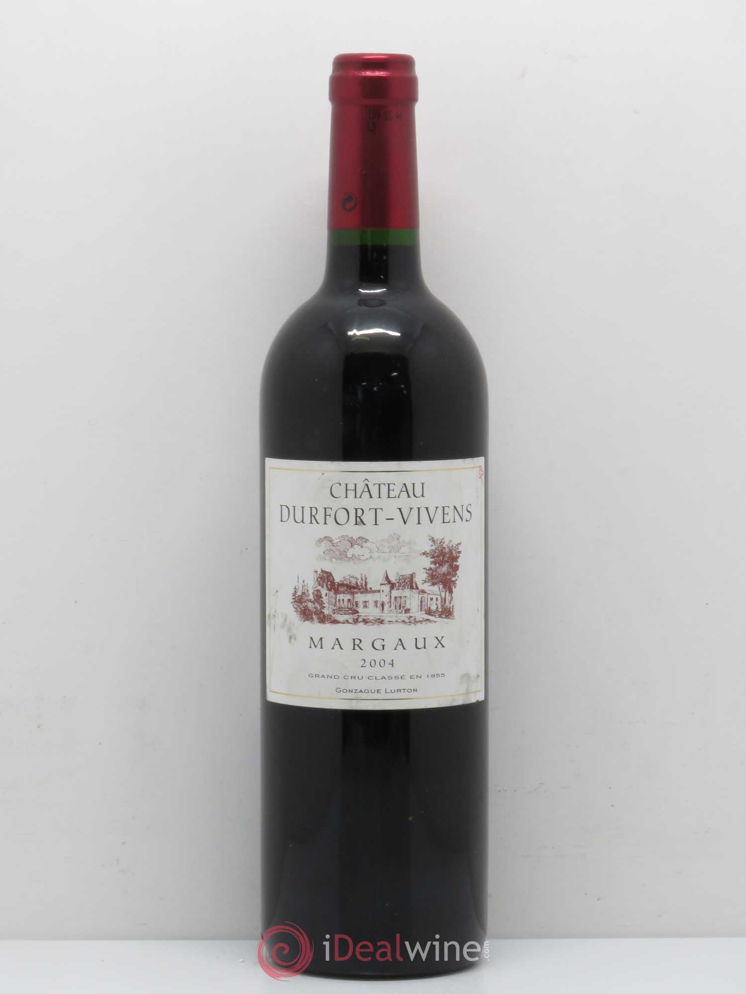 Château Durfort Vivens 2ème Grand Cru Classé 2004 - Lot de 1 bouteille - 0