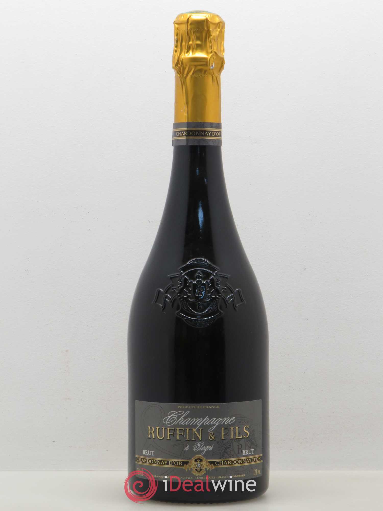 Champagne Ruffin et Fils Brut Chardonnay d'Or - Lot de 1 bouteille - 0