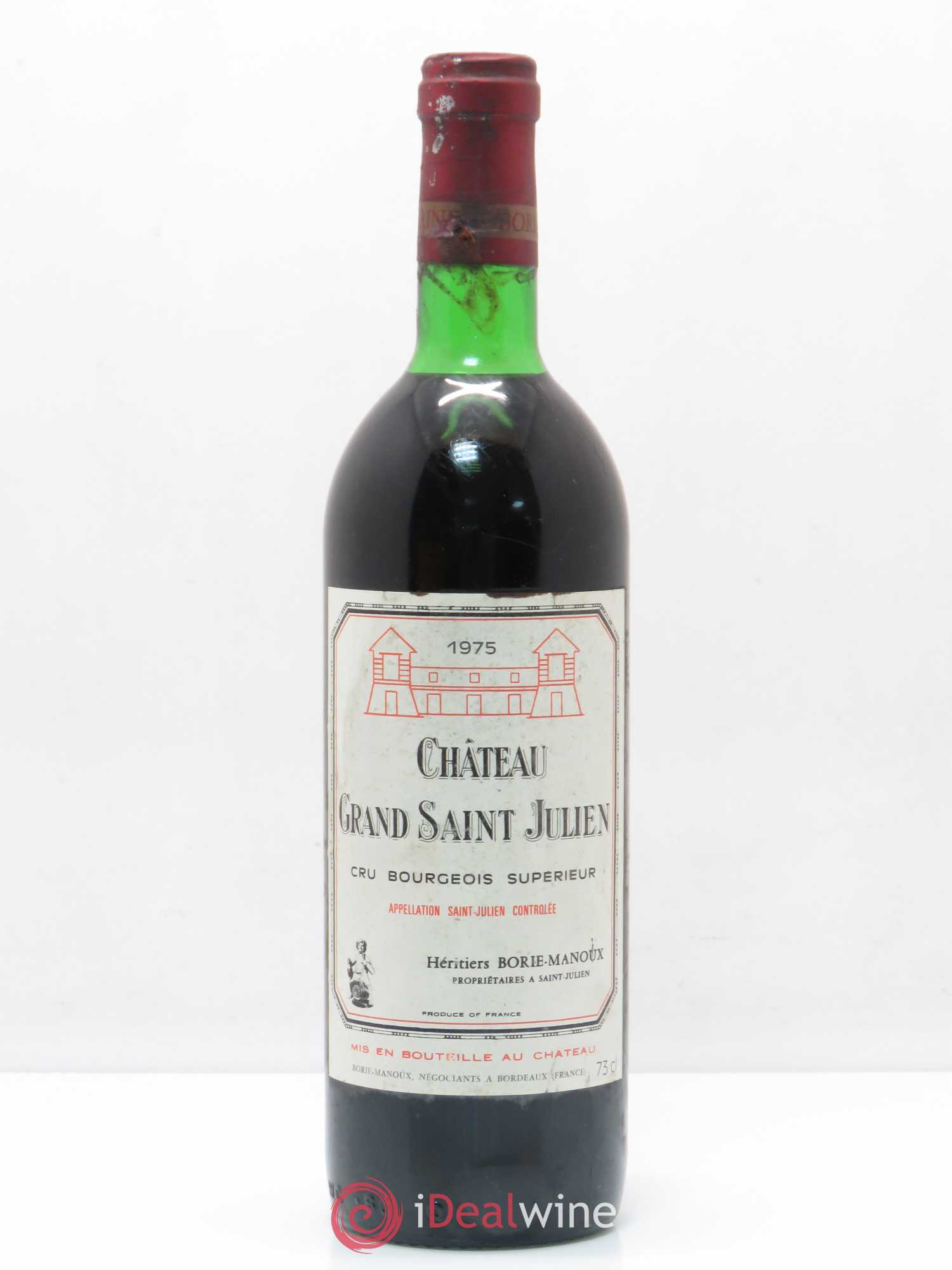 Saint-Julien Château Grand Saint Julien 1975 - Posten von 1 Flasche - 0