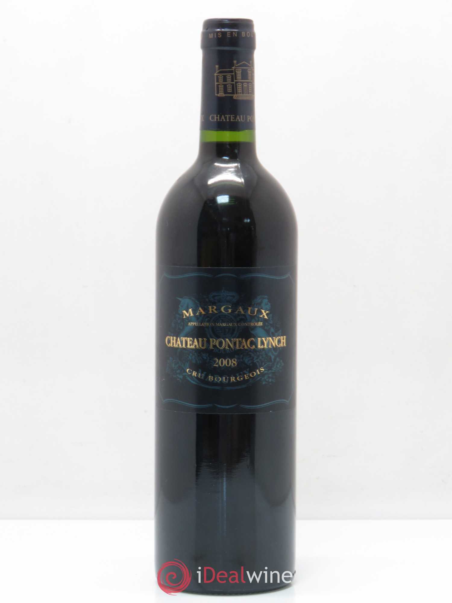 Château Pontac Lynch Cru Bourgeois 2008 - Lot de 1 bouteille - 0