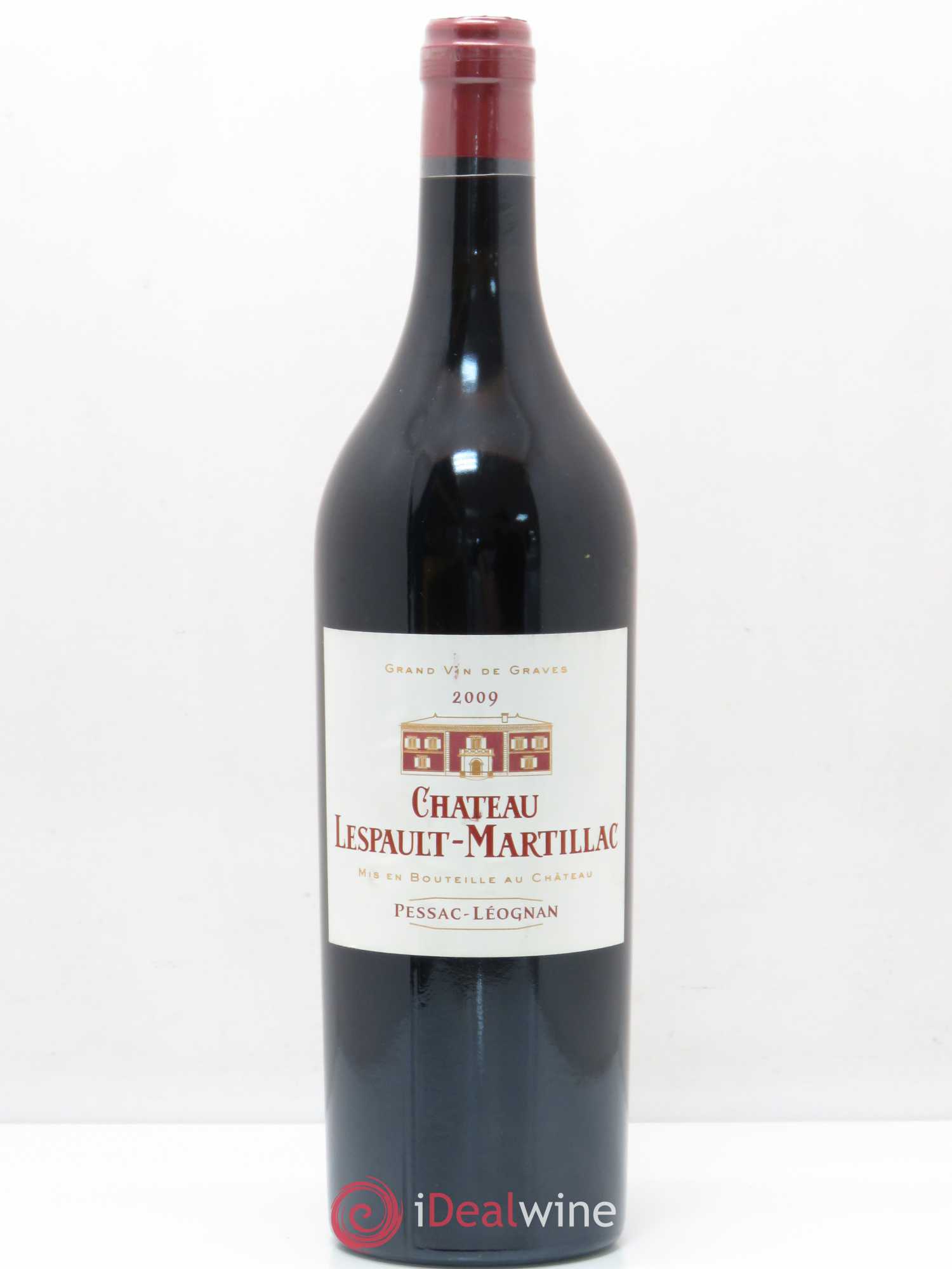 Pessac-Léognan Château Lespault-Martillac 2009 - Posten von 1 Flasche - 0