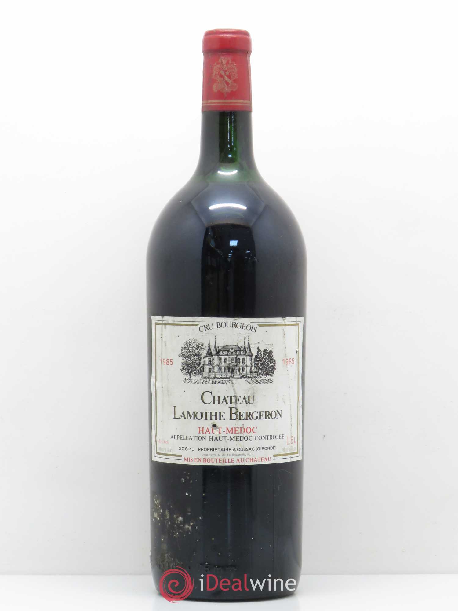Château Lamothe Bergeron Cru Bourgeois (sans prix de réserve) 1985 - Lot de 1 magnum - 0