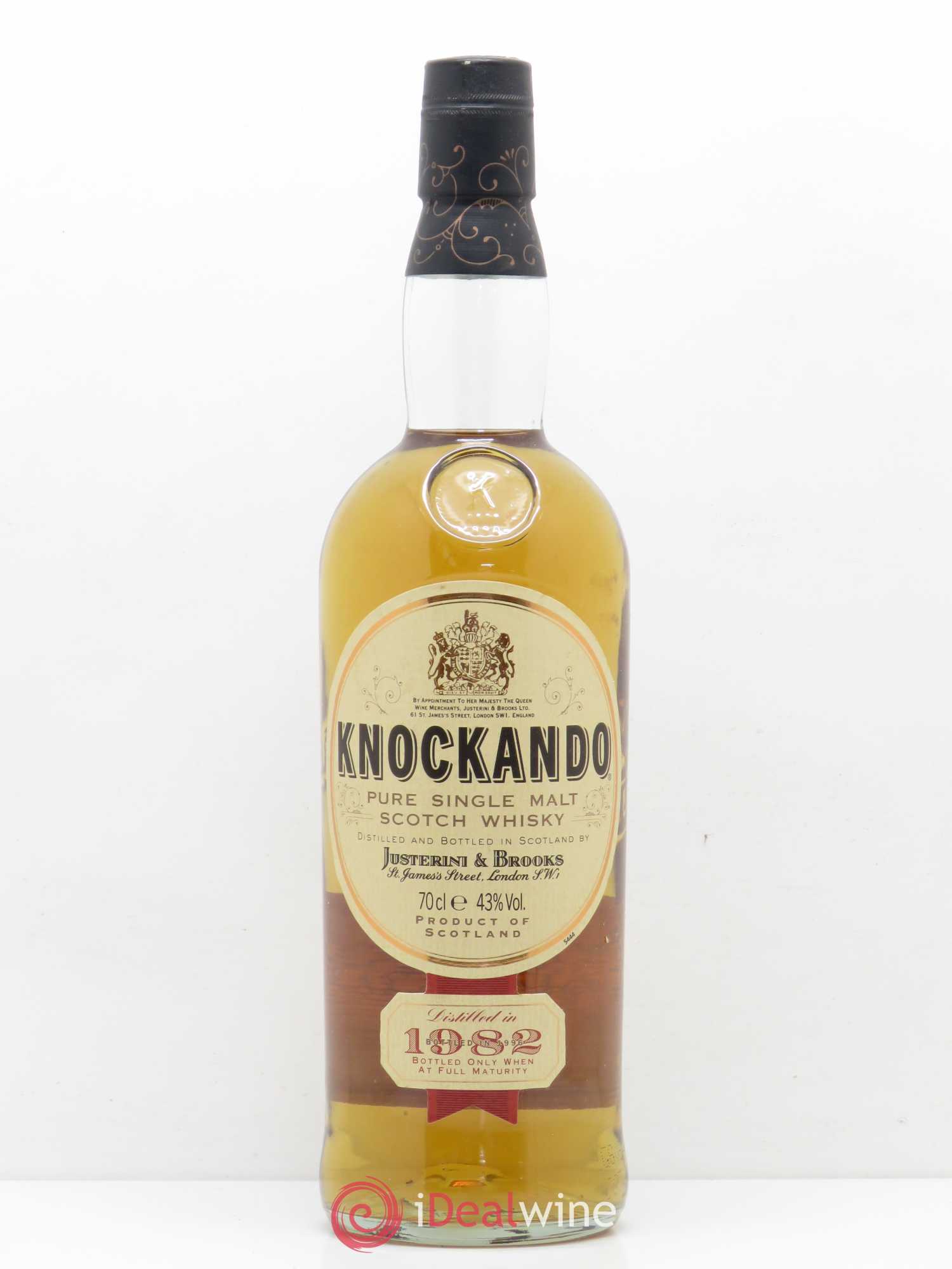 Whisky Knockando Disti 1982 - Posten von 1 Flasche - 0