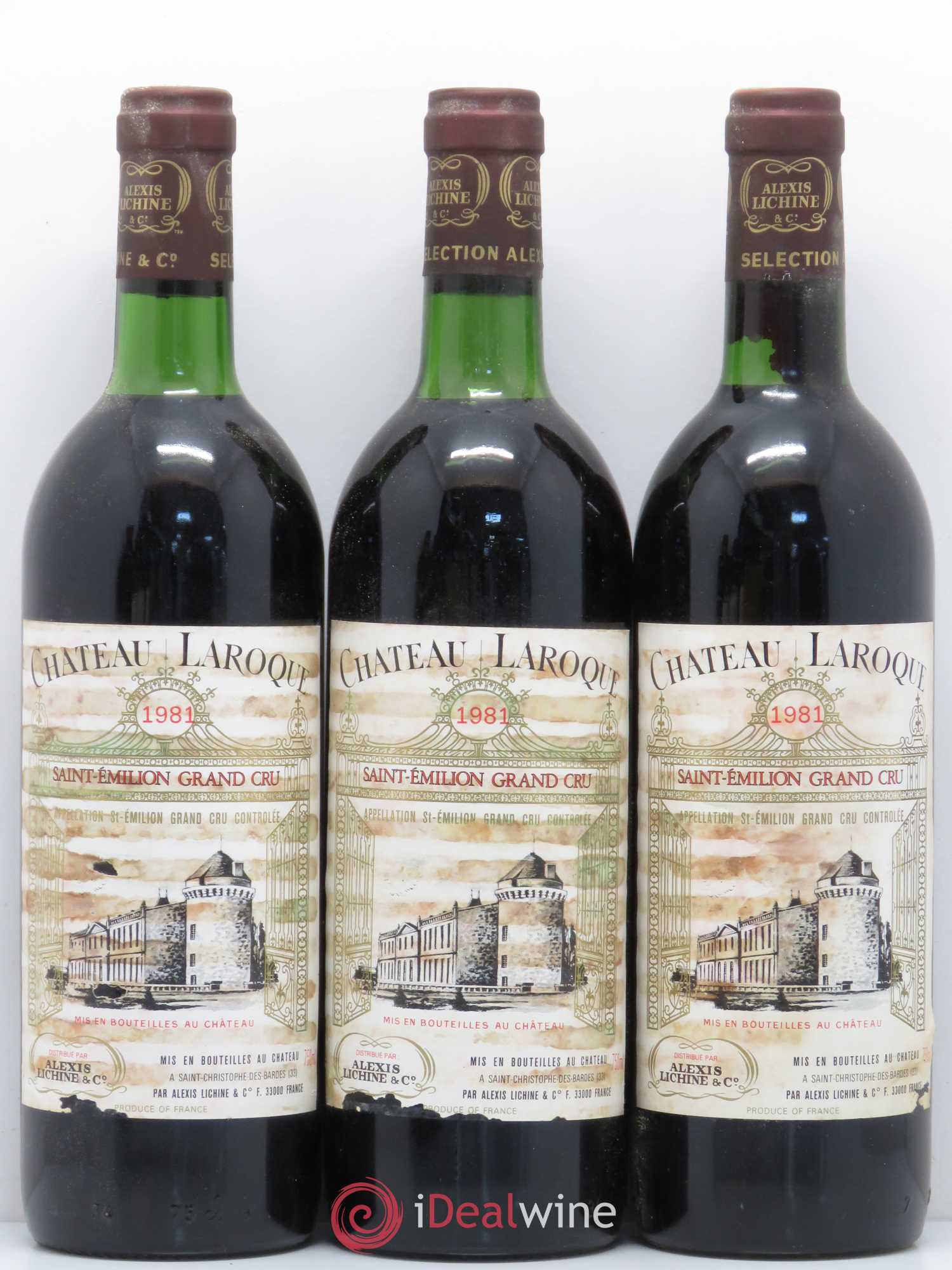 Château Laroque Grand Cru Classé 1981 - Lot de 6 bouteilles - 2