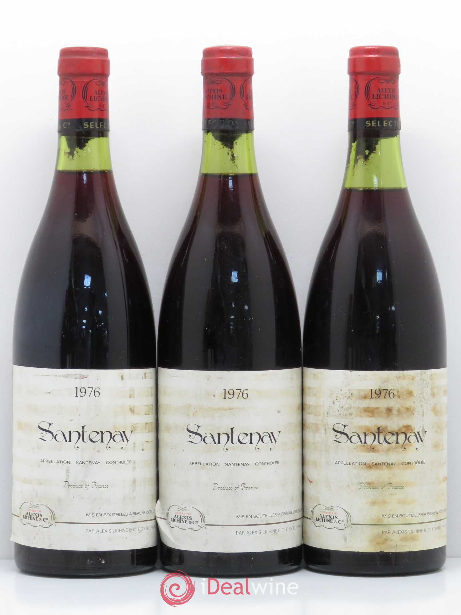 Santenay Alexis Lichine 1976 - Posten von 6 Flaschen - 2