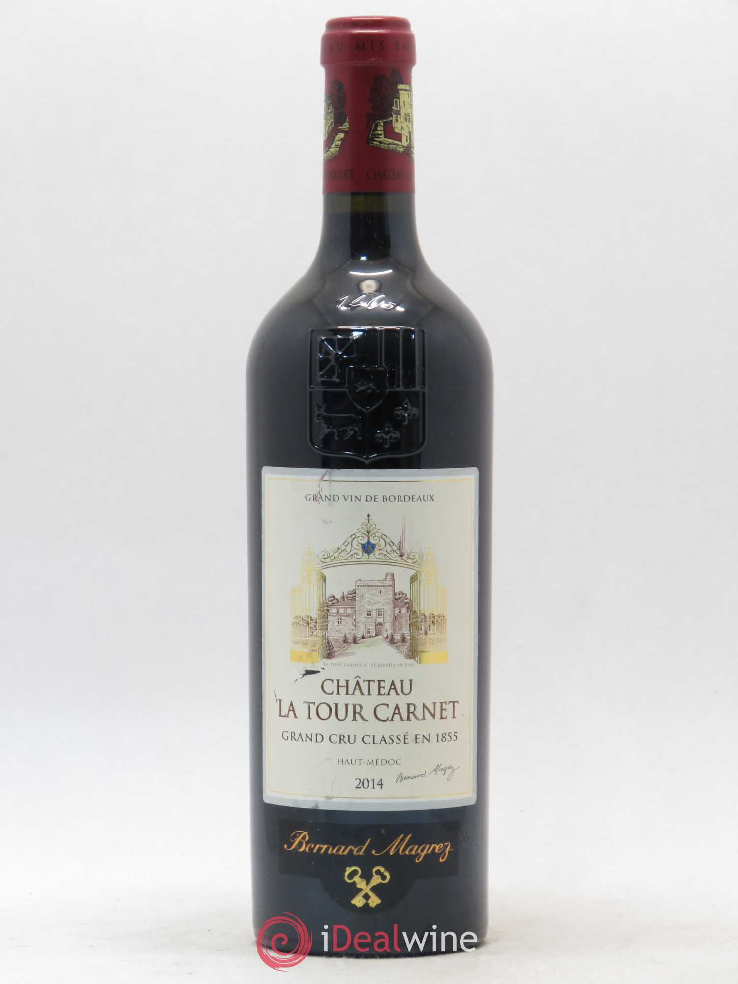 Château la Tour Carnet 4ème Grand Cru Classé 2014 - Lot de 1 bouteille - 0