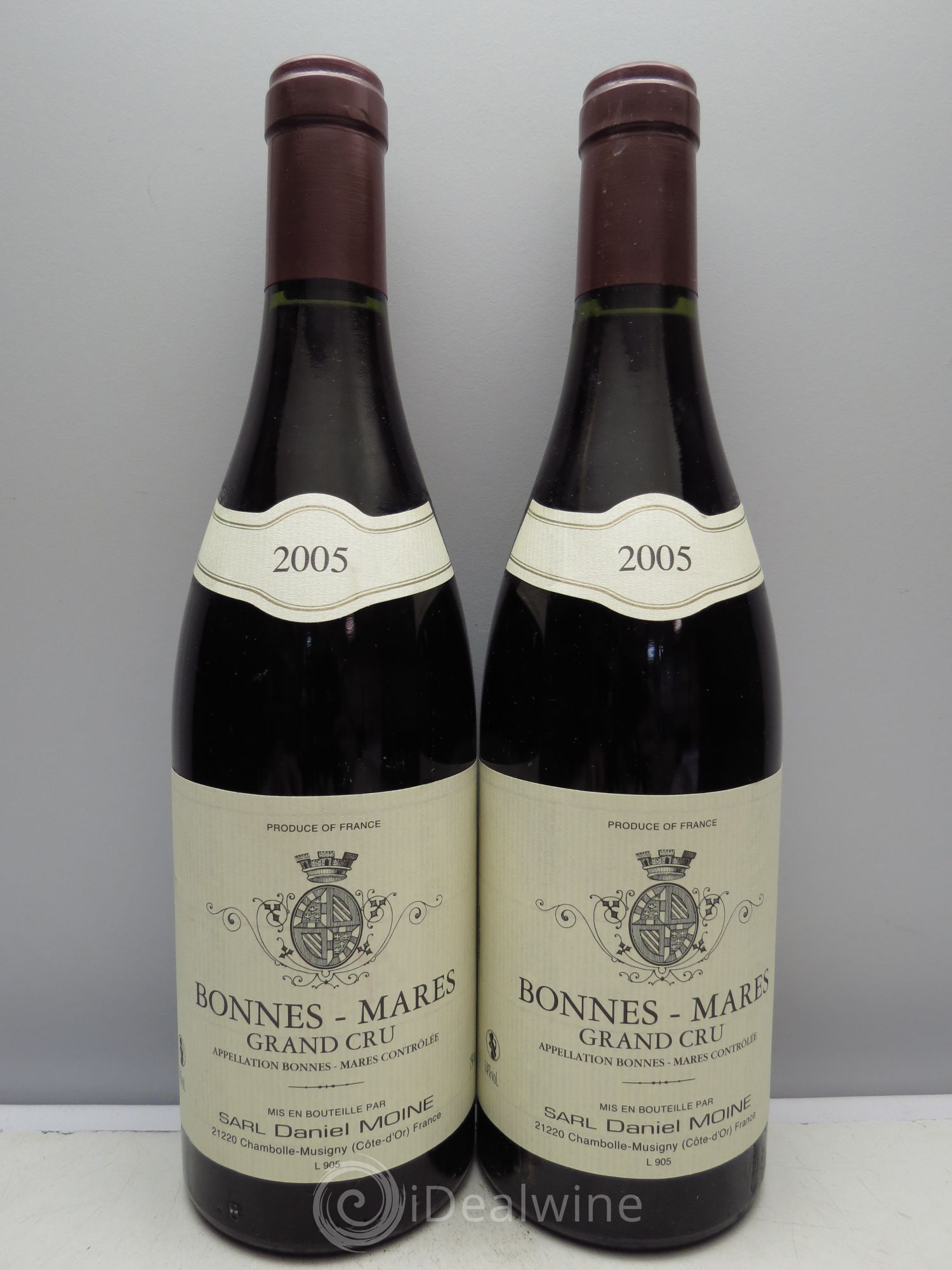 Bonnes-Mares Grand Cru Daniel 2005 - Lot de 2 bouteilles - 0