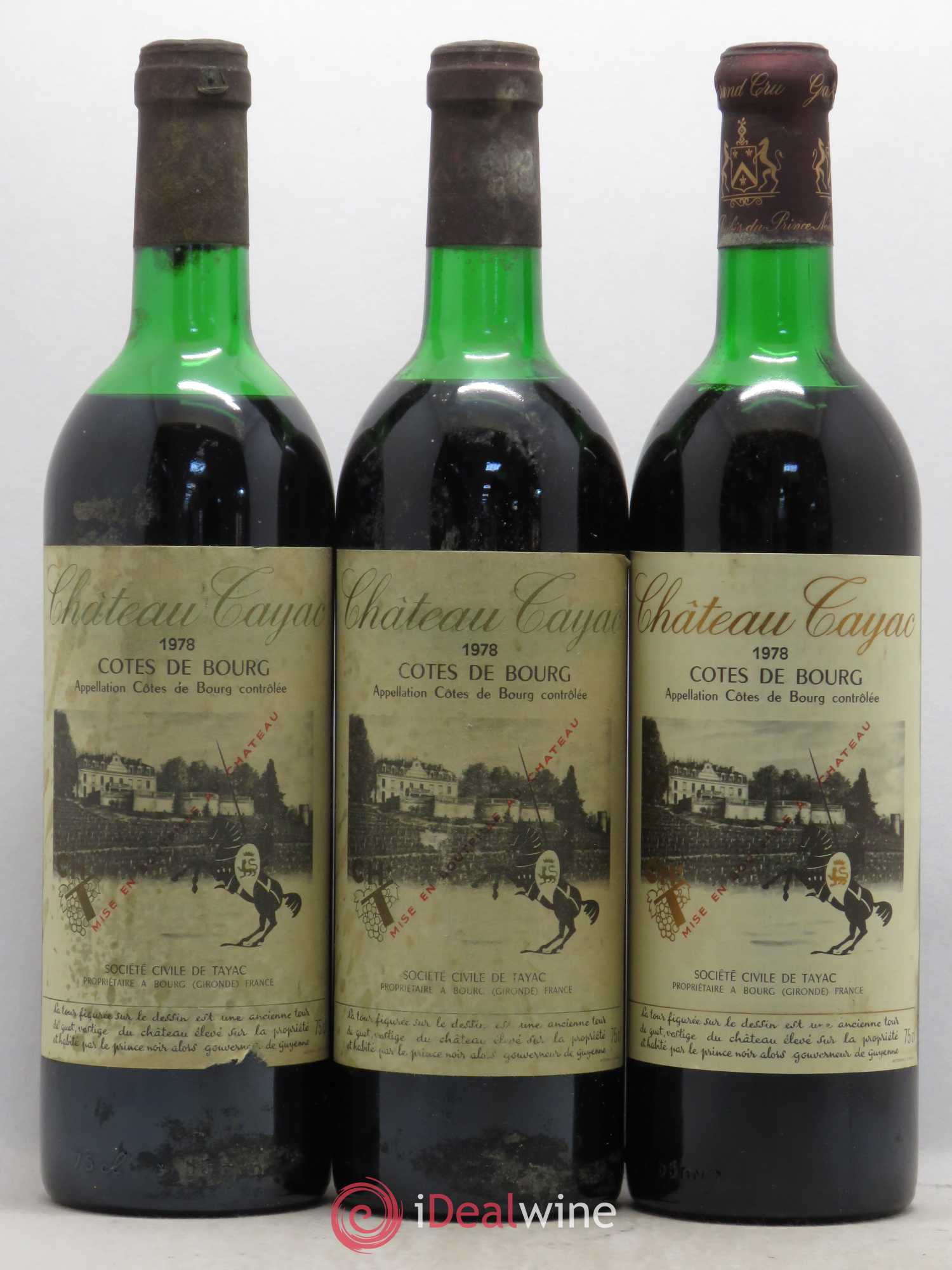 Château Tayac 1978 - Lot de 6 bouteilles - 1