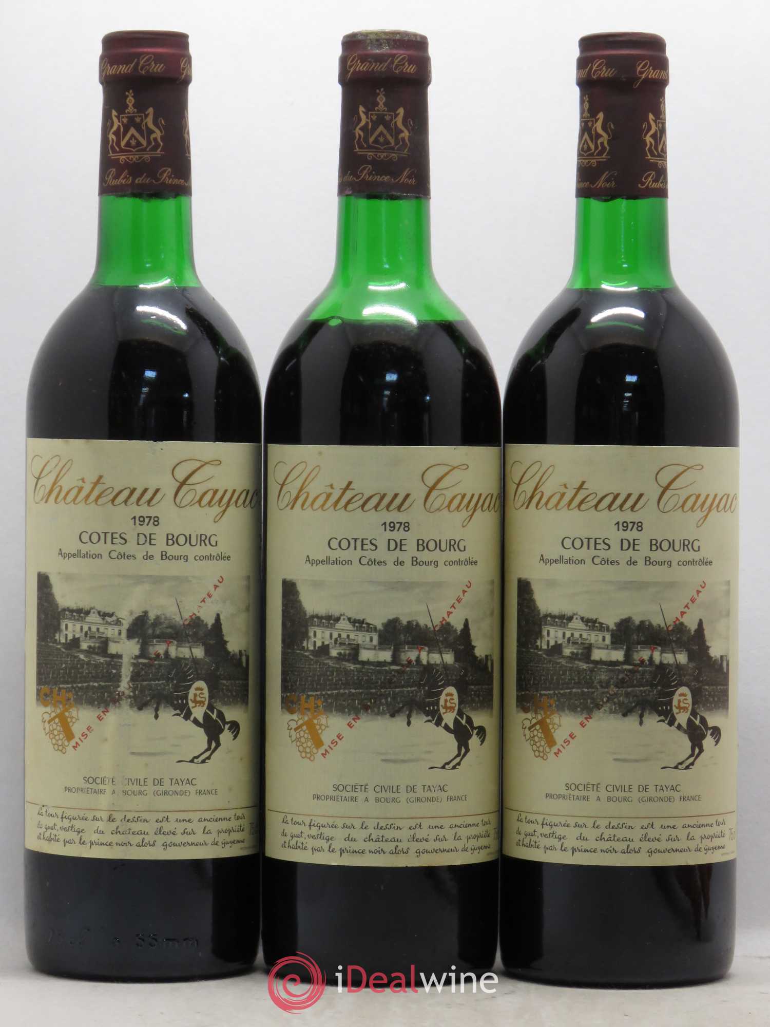 Château Tayac 1978 - Lot de 6 bouteilles - 2