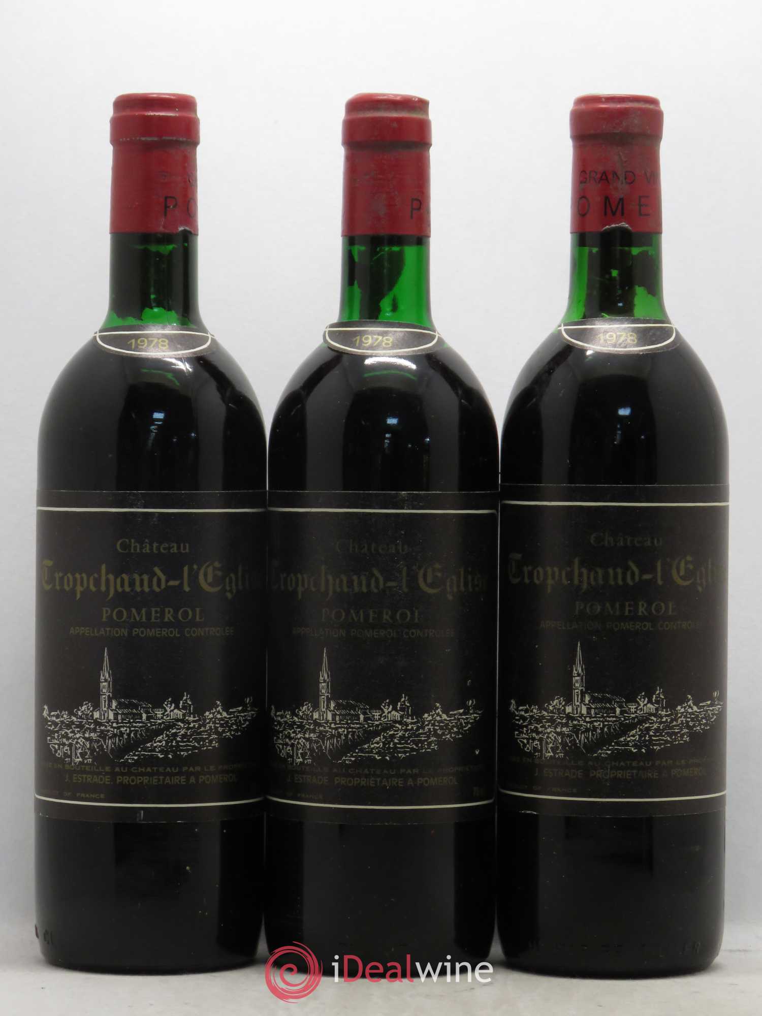 Pomerol Château Trochaud L'Eglise 1978 - Posten von 6 Flaschen - 1