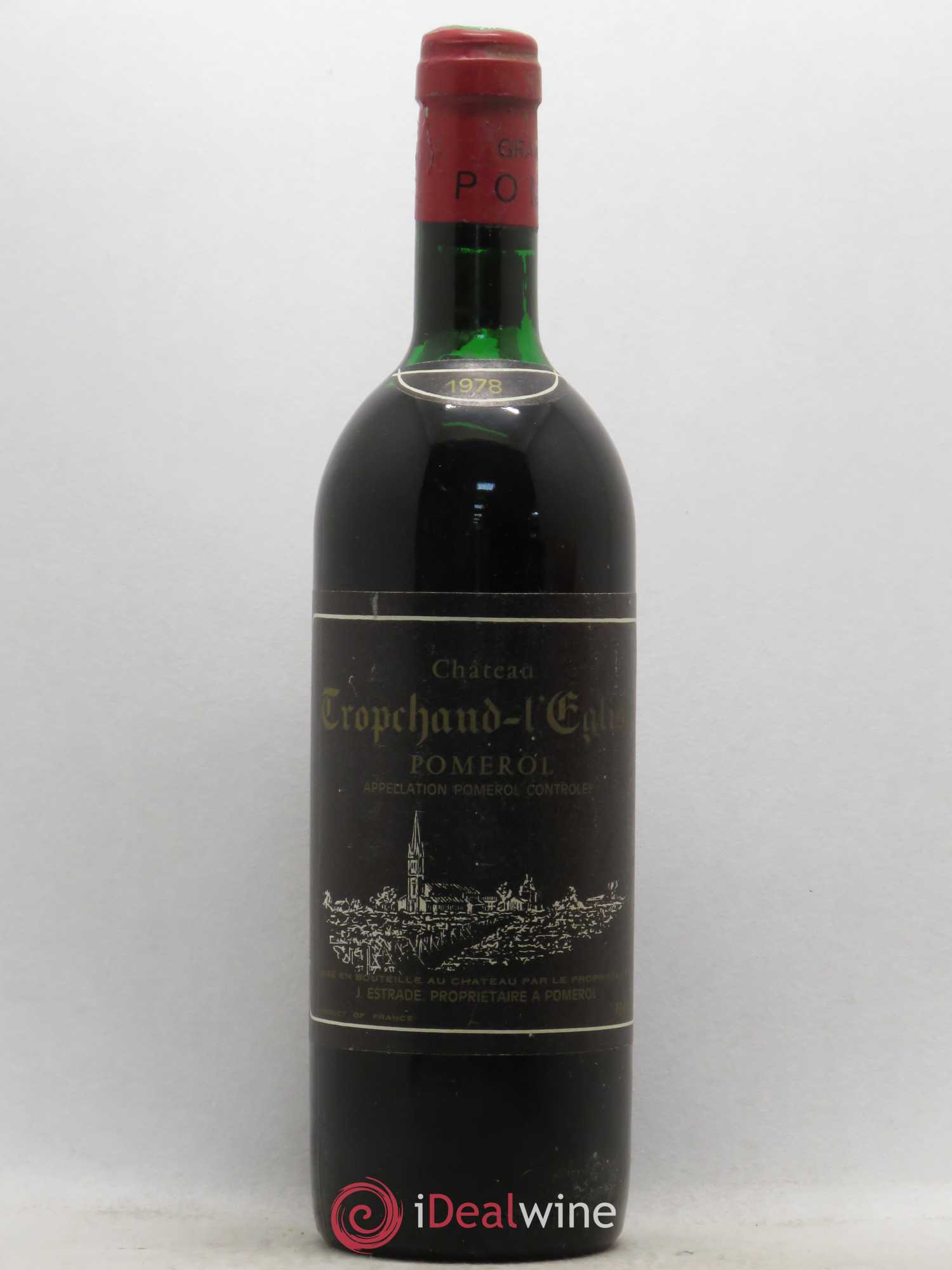 Pomerol Château Trochaud L'Eglise 1978 - Posten von 1 Flasche - 0