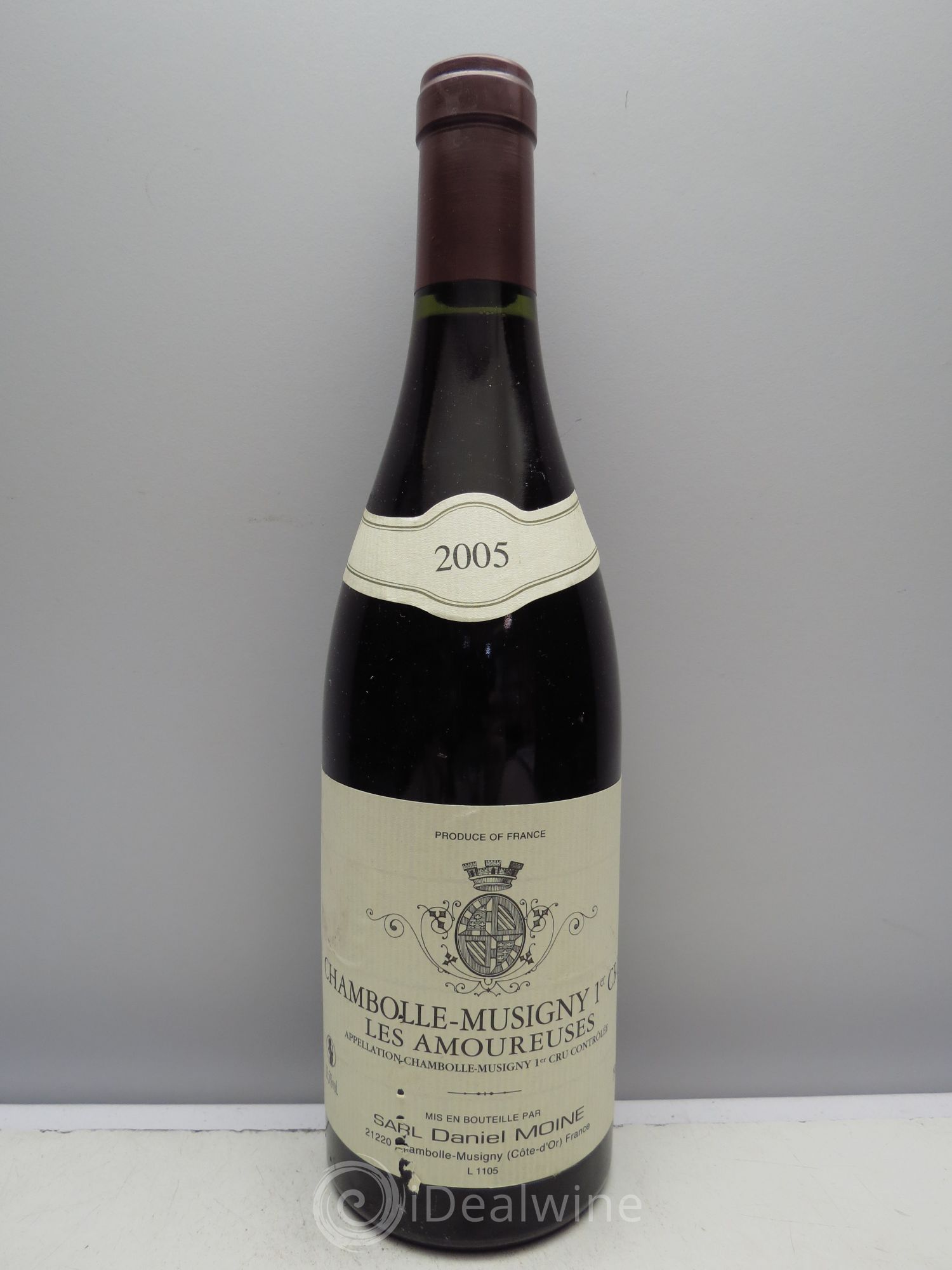 Chambolle-Musigny 1er Cru Daniel Moine 2005 - Lot de 6 bouteilles - 0