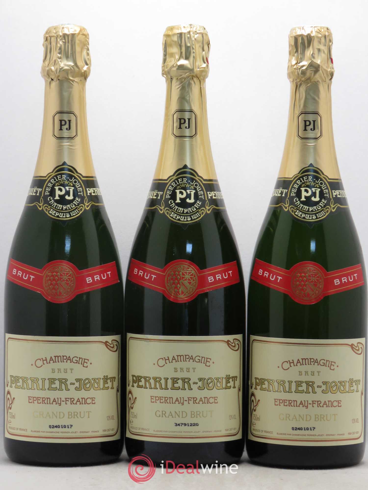 Grand Brut Perrier-Jouët - Lot de 6 bouteilles - 2