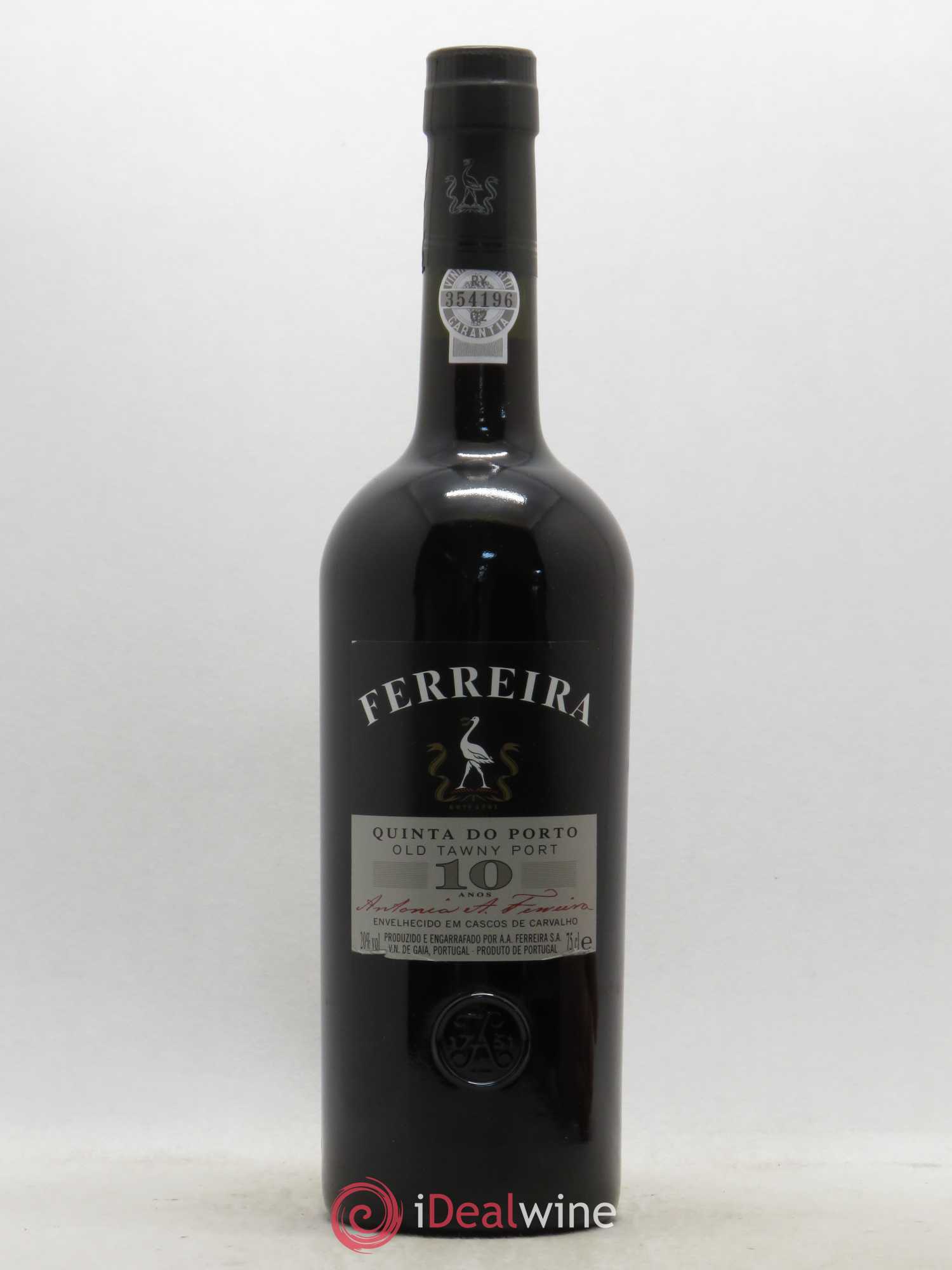 Porto Porto 10 anos Quinta do porto Ferreira - Posten von 1 Flasche - 0