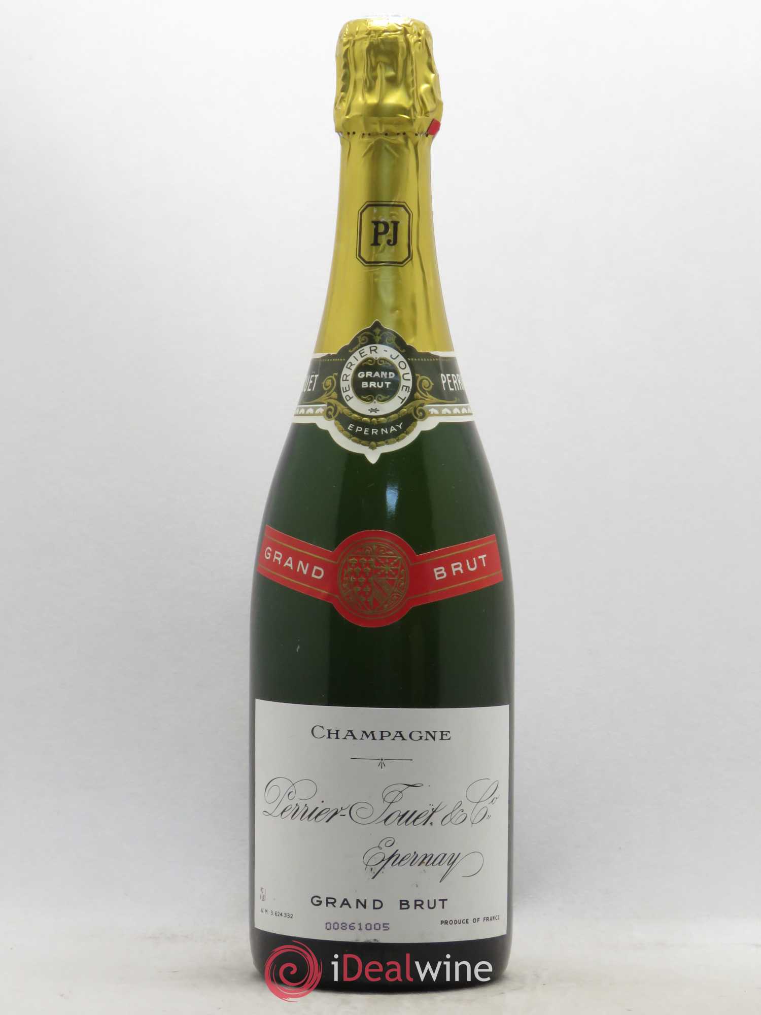 Grand Brut Perrier-Jouët - Lot de 1 bouteille - 0