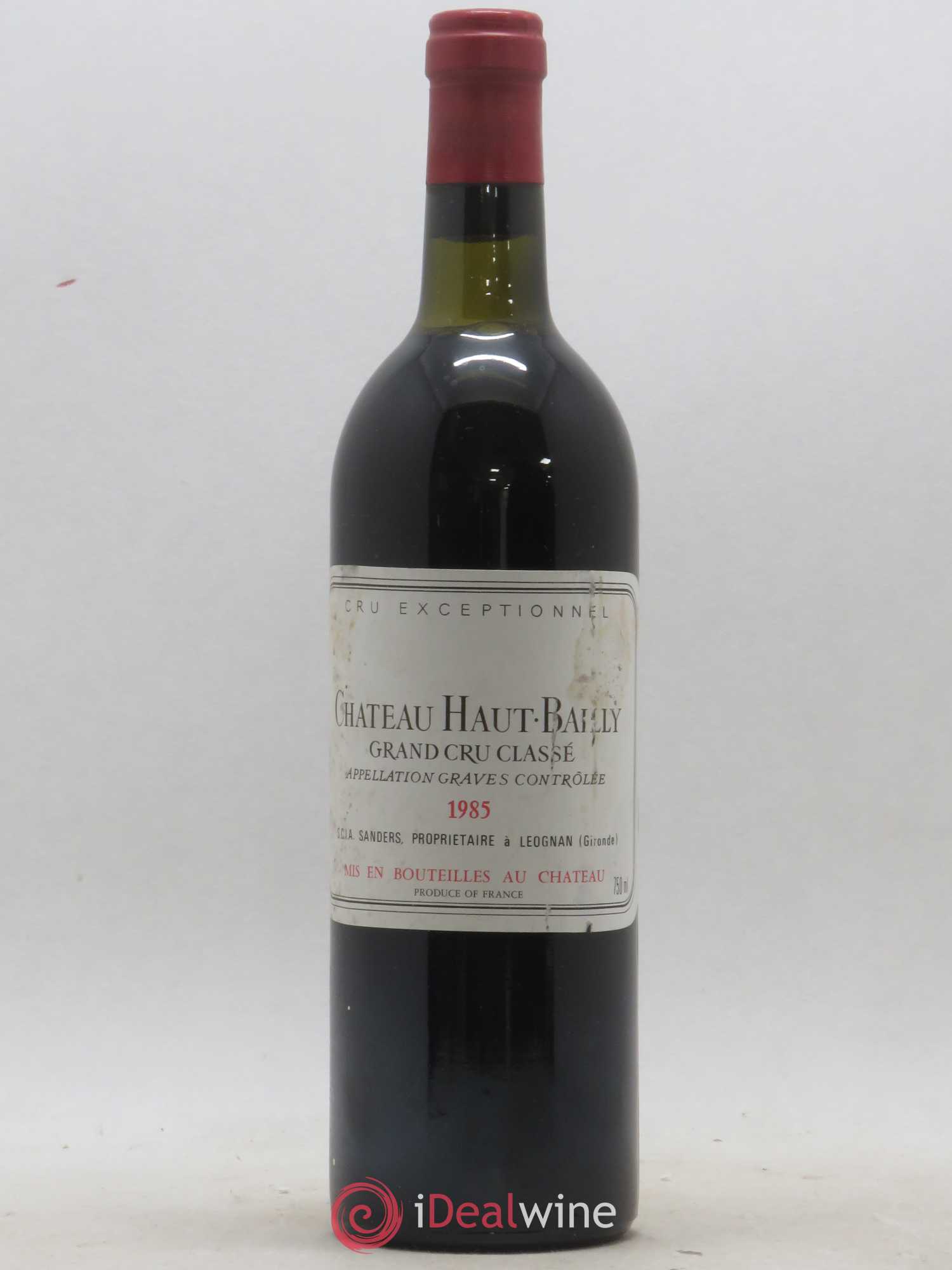 Château Haut-Bailly Cru Classé de Graves 1985 - Lot de 1 bouteille - 0