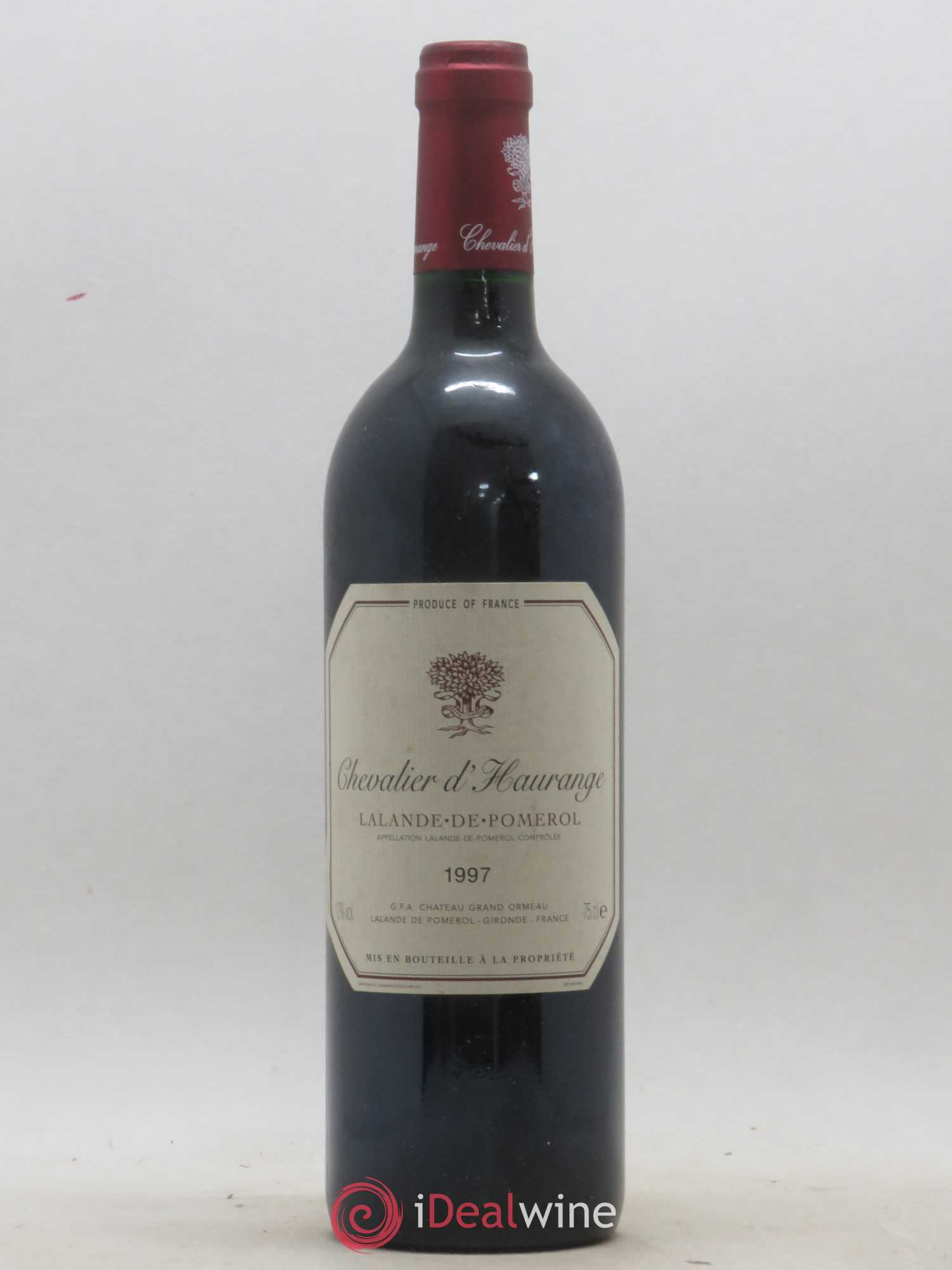 Bordeaux Chevalier d'Haurange 1997 - Posten von 1 Flasche - 0