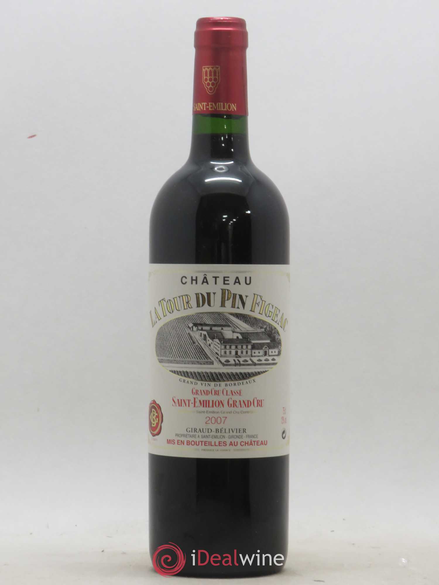 Château la Tour du Pin Figeac 2007 - Lot de 1 bouteille - 0
