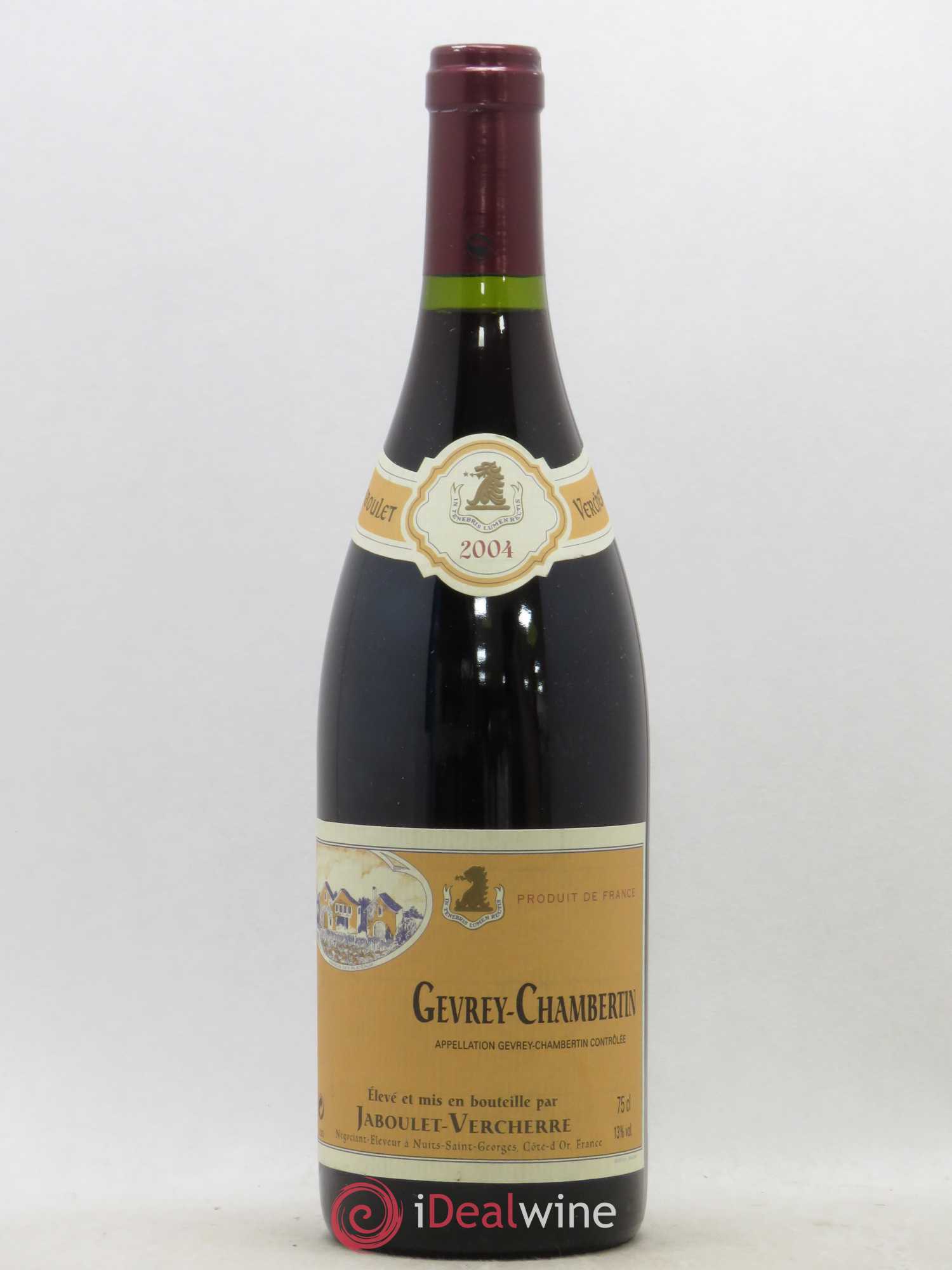 Gevrey-Chambertin Jaboulet Vercherre 2004 - Posten von 1 Flasche - 0