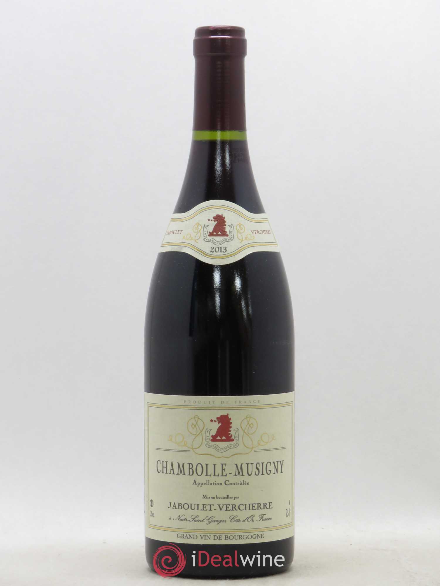 Chambolle-Musigny Jaboulet Vercherre 2013 - Posten von 1 Flasche - 0