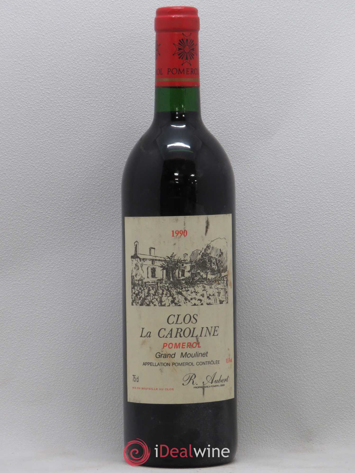 Pomerol Château Clos La Caroline 1990 - Posten von 1 Flasche - 0