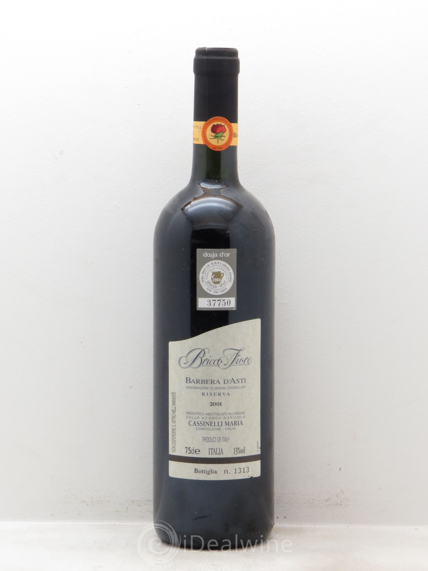 Italie Barbera d'Asti Bricco Fiore Riserva 2001 - Posten von 6 Flaschen - 0