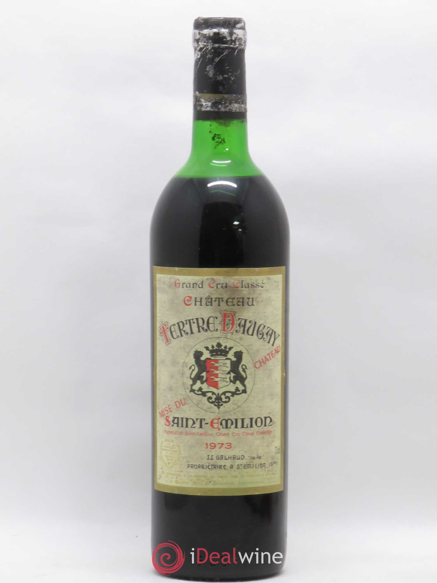 Château Tertre Daugay Grand Cru Classé 1973 - Lot de 1 bouteille - 0