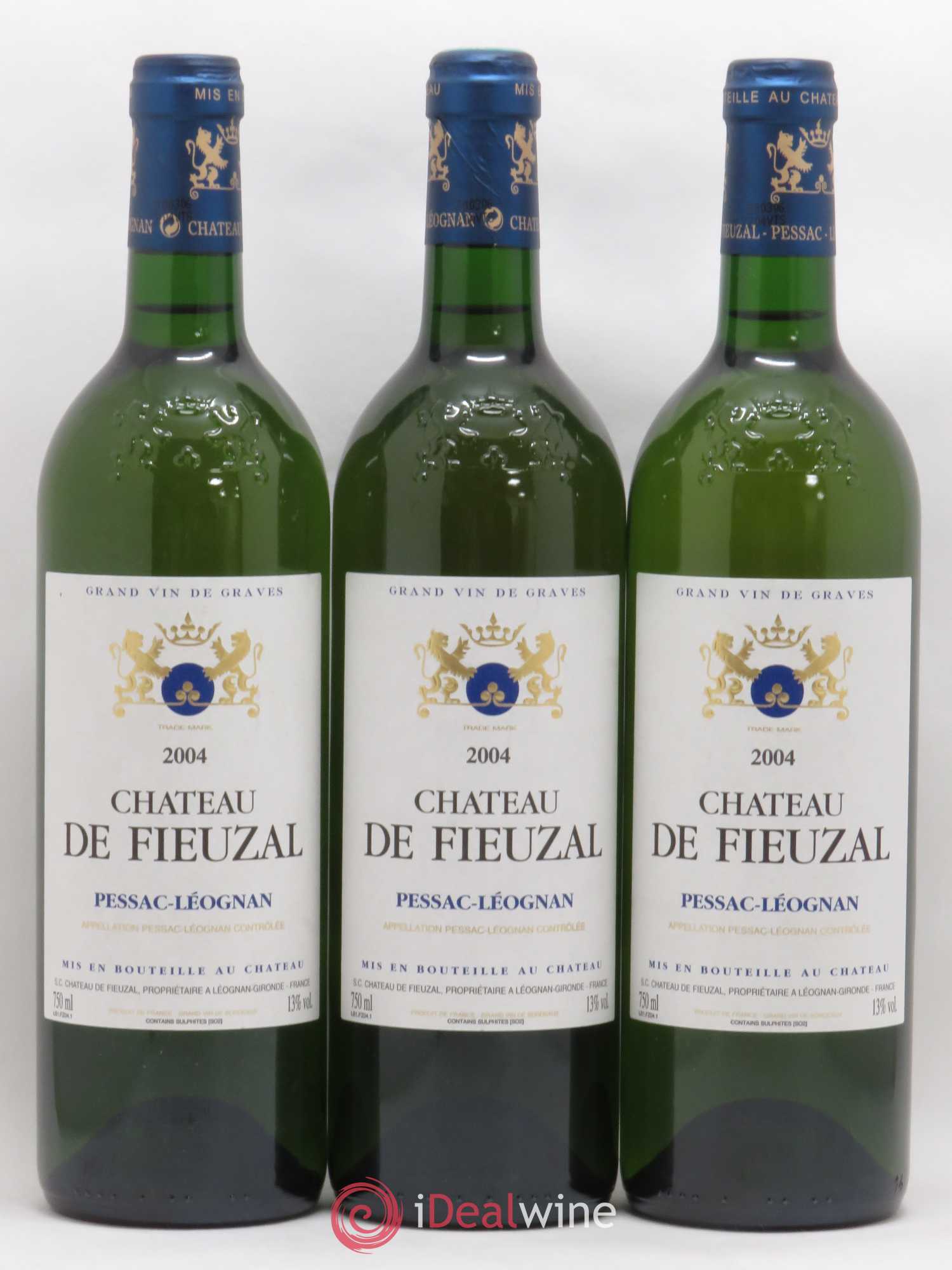 Château de Fieuzal 2004 - Lot de 6 bouteilles - 1