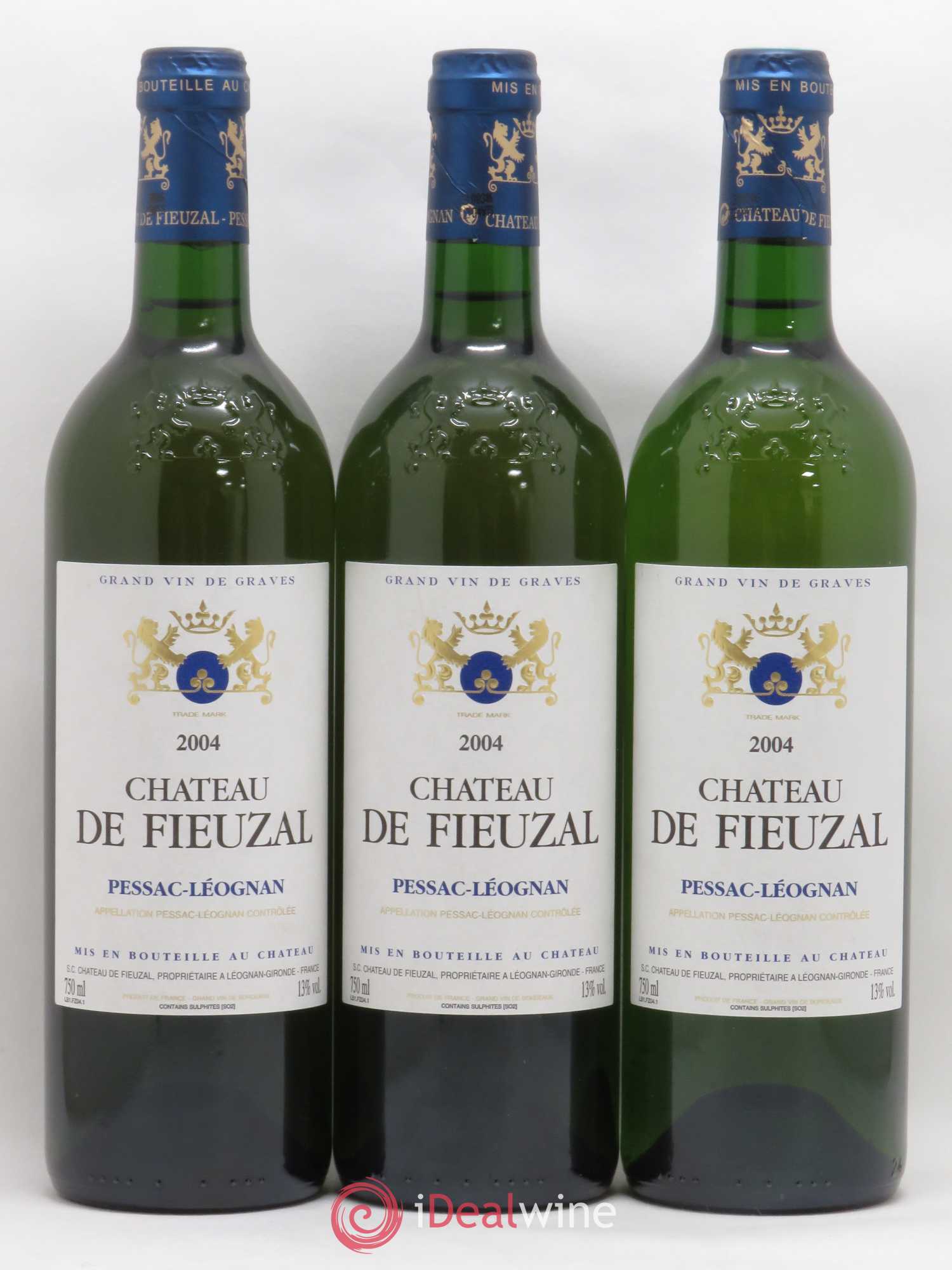 Château de Fieuzal 2004 - Lot de 6 bouteilles - 2