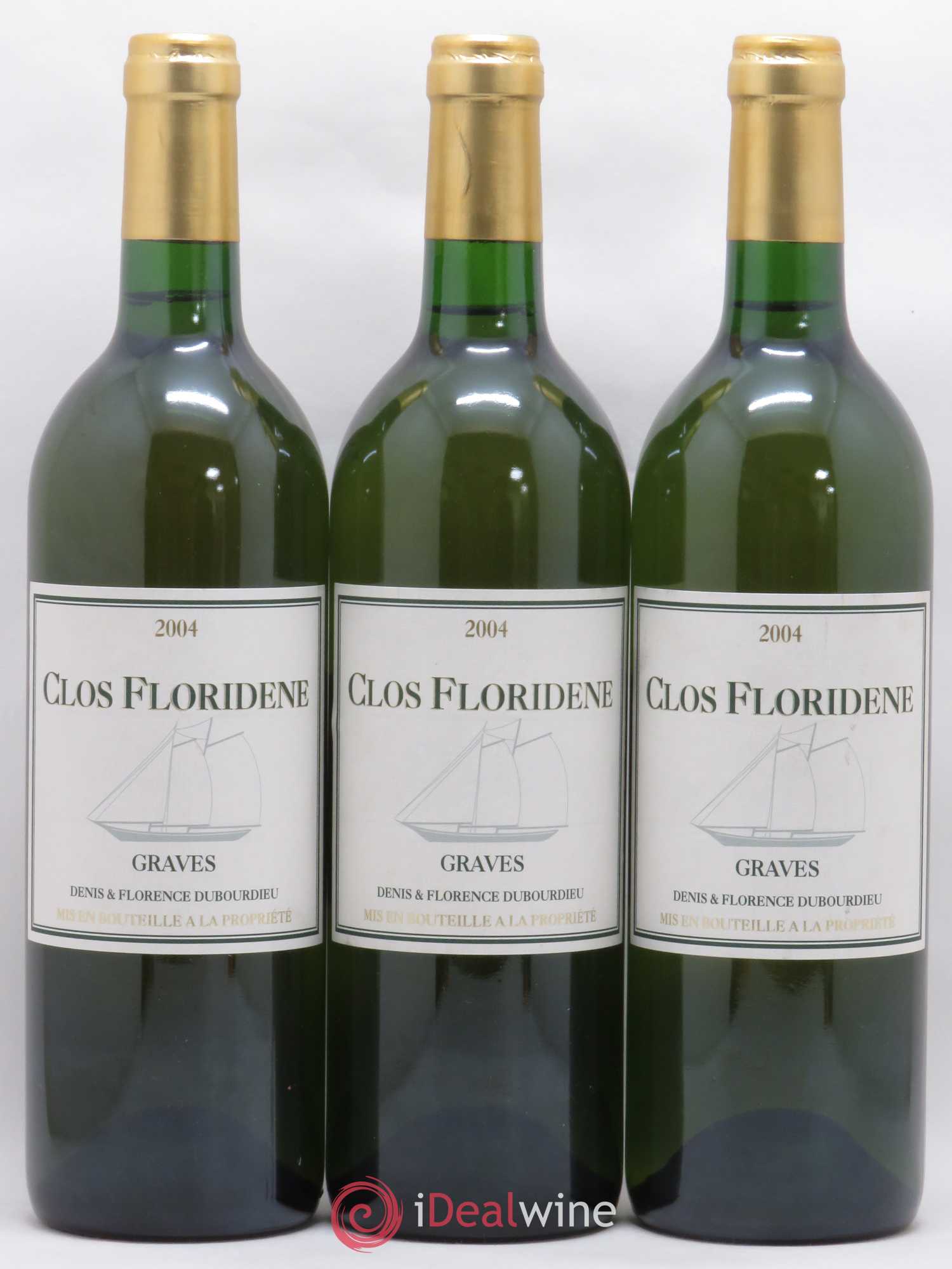 Clos Floridène (sans prix de réserve) 2004 - Lot de 12 bouteilles - 1
