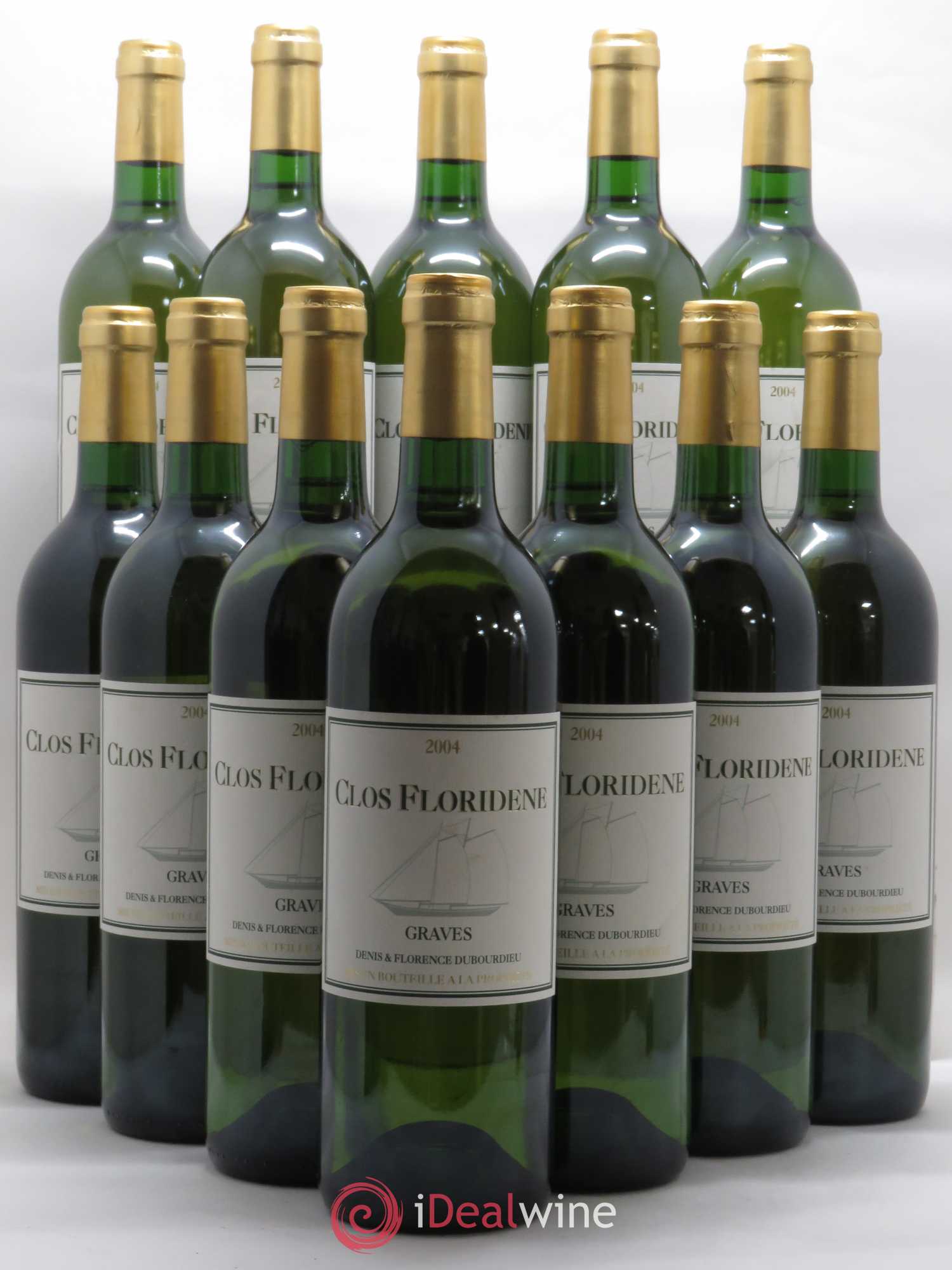 Clos Floridène (sans prix de réserve) 2004 - Lot de 12 bouteilles - 0