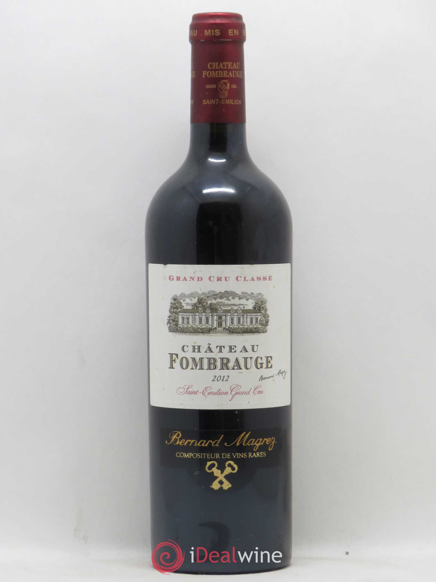 Château Fombrauge Grand Cru Classé 2012 - Lot de 1 bouteille - 0
