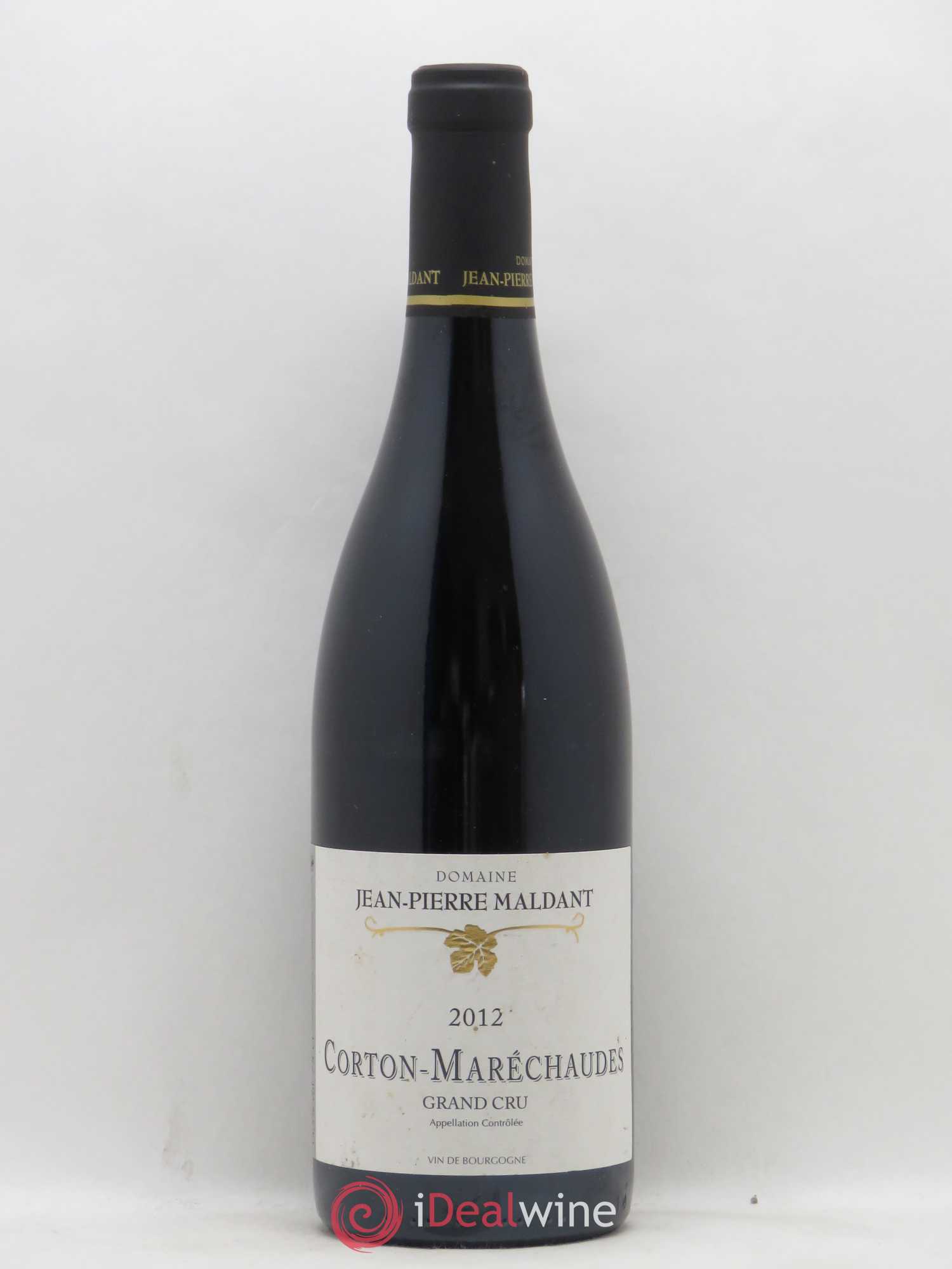 Corton Grand Cru Marechaudes Jean-Pierre Maldant 2012 - Posten von 1 Flasche - 0