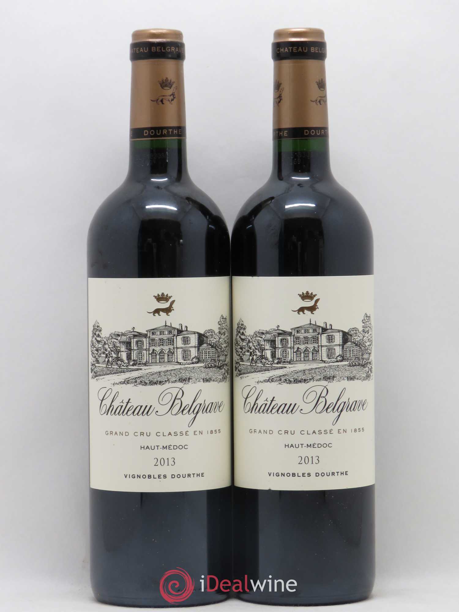 Château Belgrave 5ème Grand Cru Classé 2013 - Lot de 2 bouteilles - 0