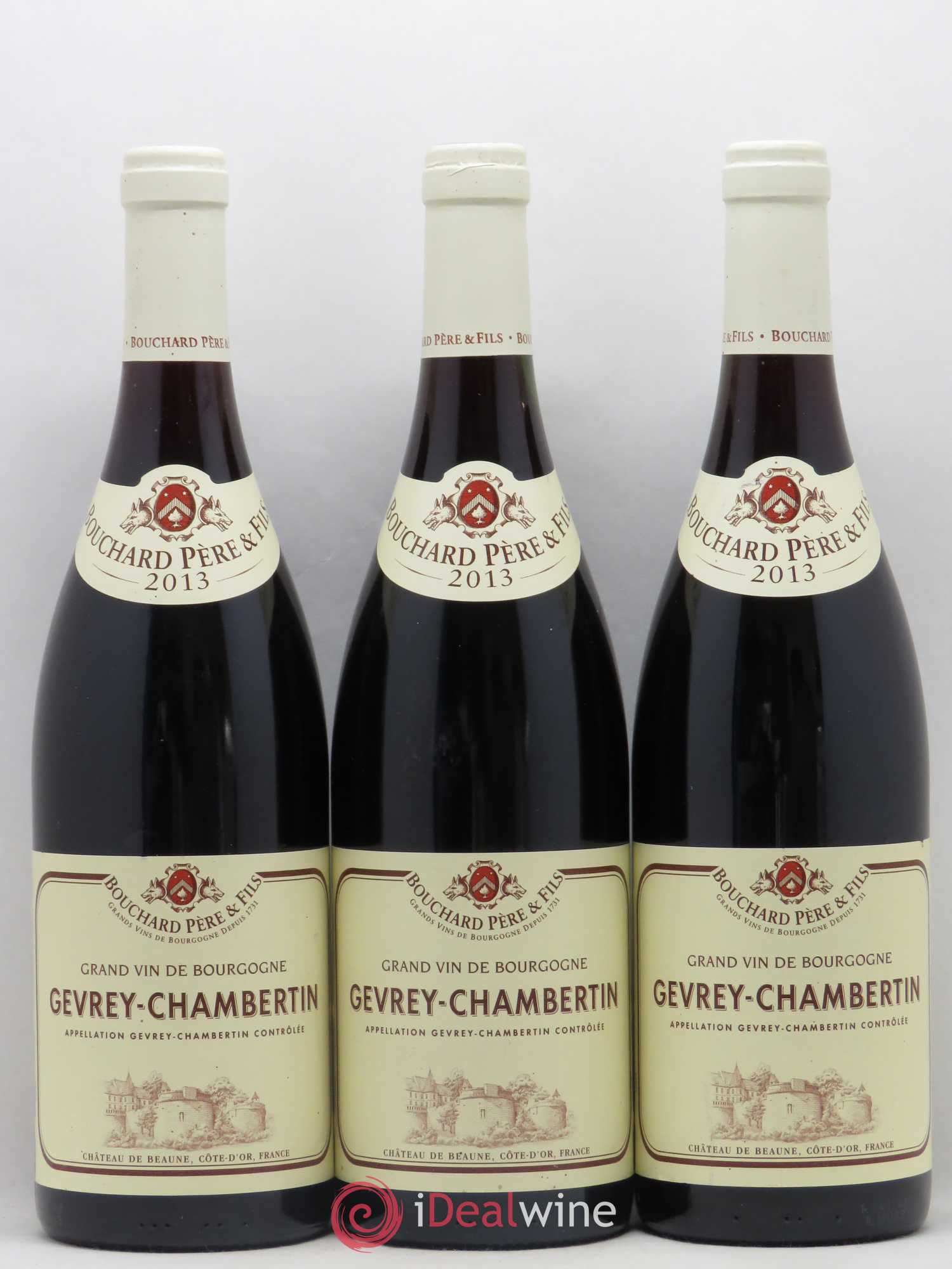 Gevrey-Chambertin Bouchard Père & Fils 2013 - Lot de 3 bouteilles - 0