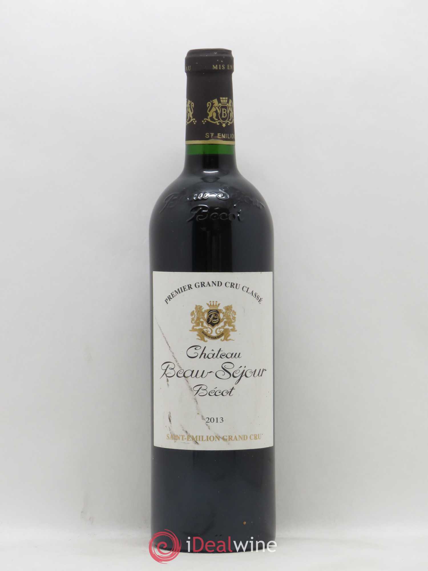 Château Beau-Séjour Bécot 1er Grand Cru Classé B 2013 - Lot de 1 bouteille - 0