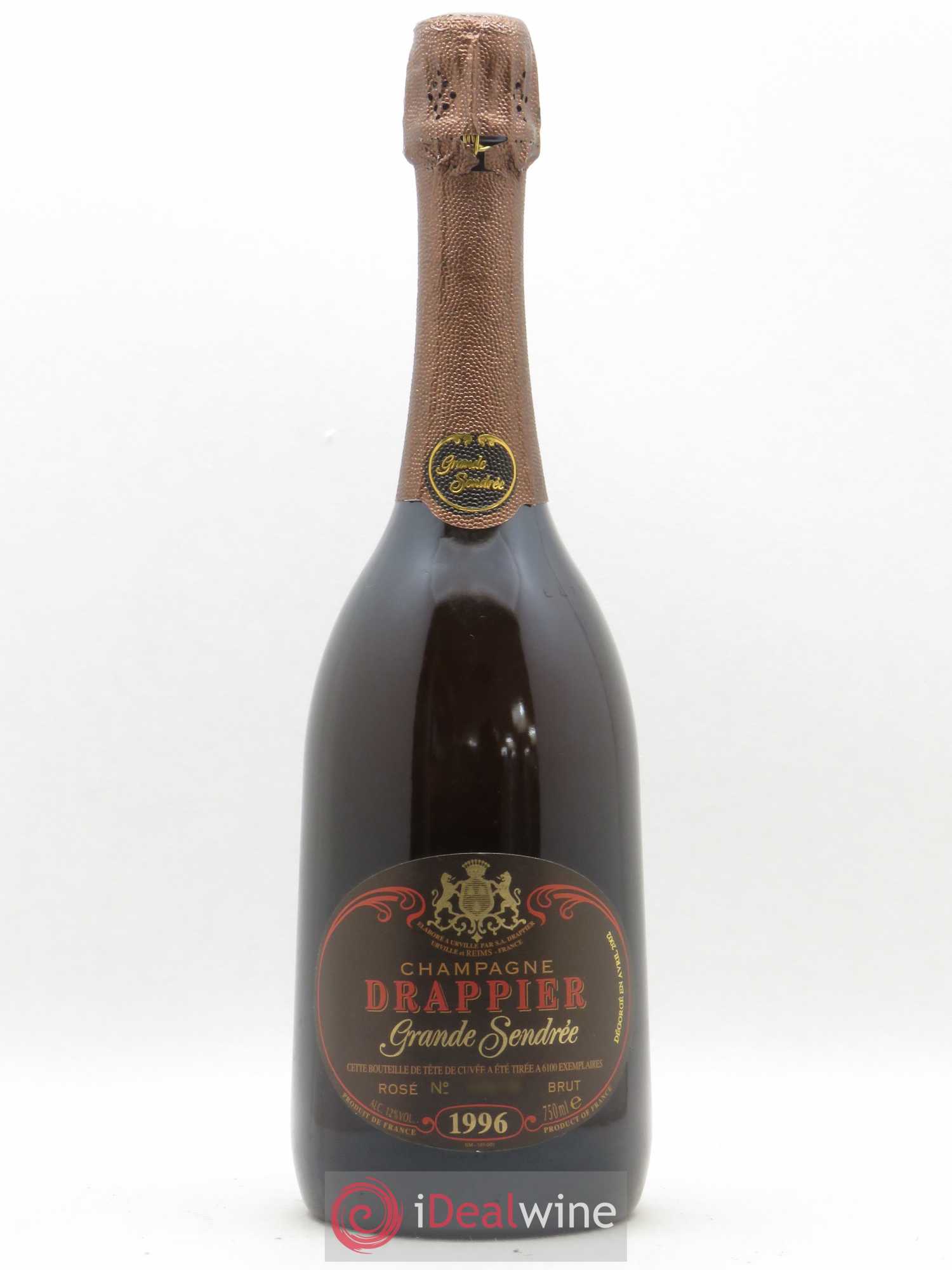Grande Sendrée Drappier 1996 - Lot de 1 bouteille - 0
