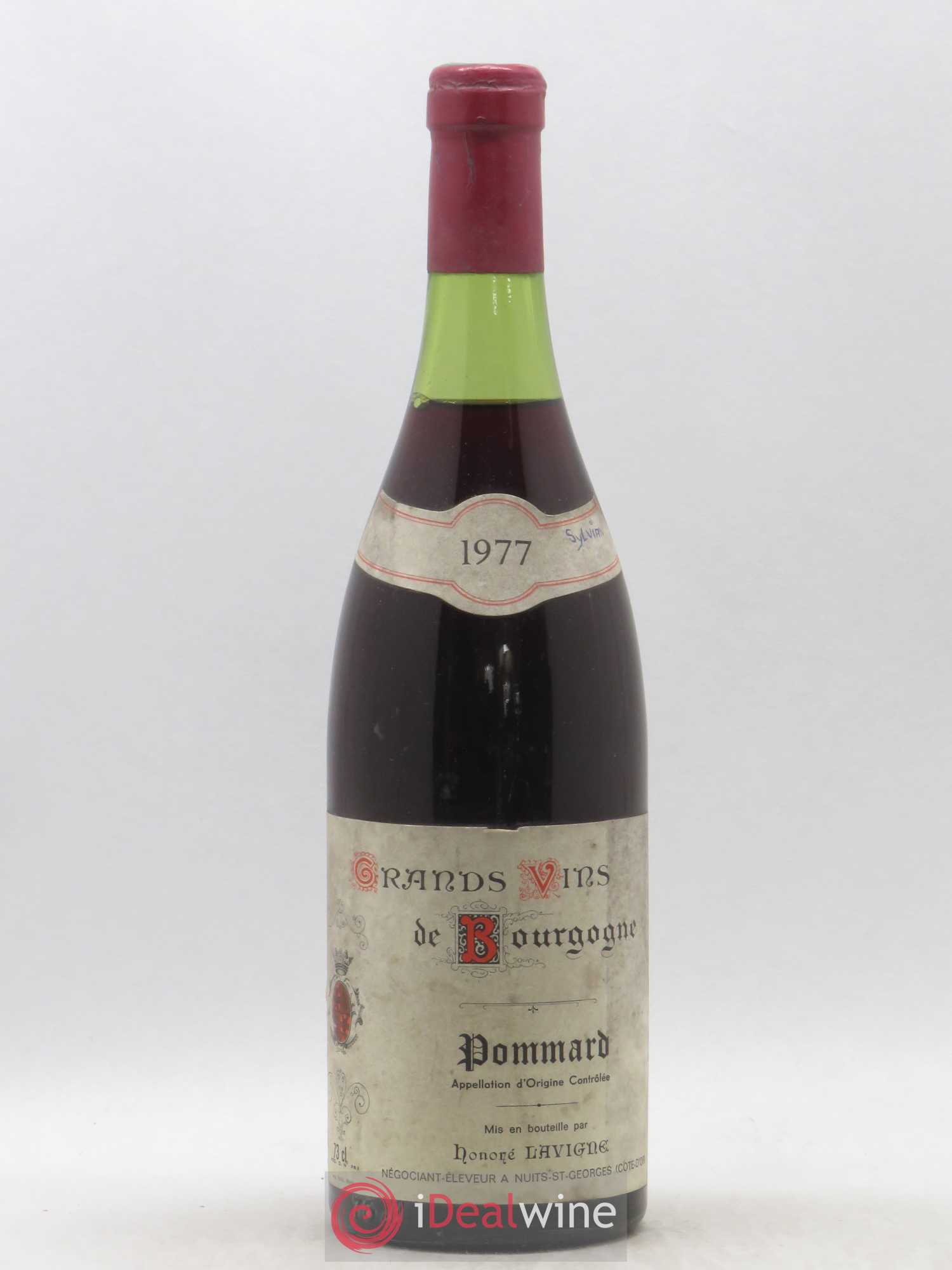 Pommard Honoré Lavigne 1977 - Lot de 1 bouteille - 0